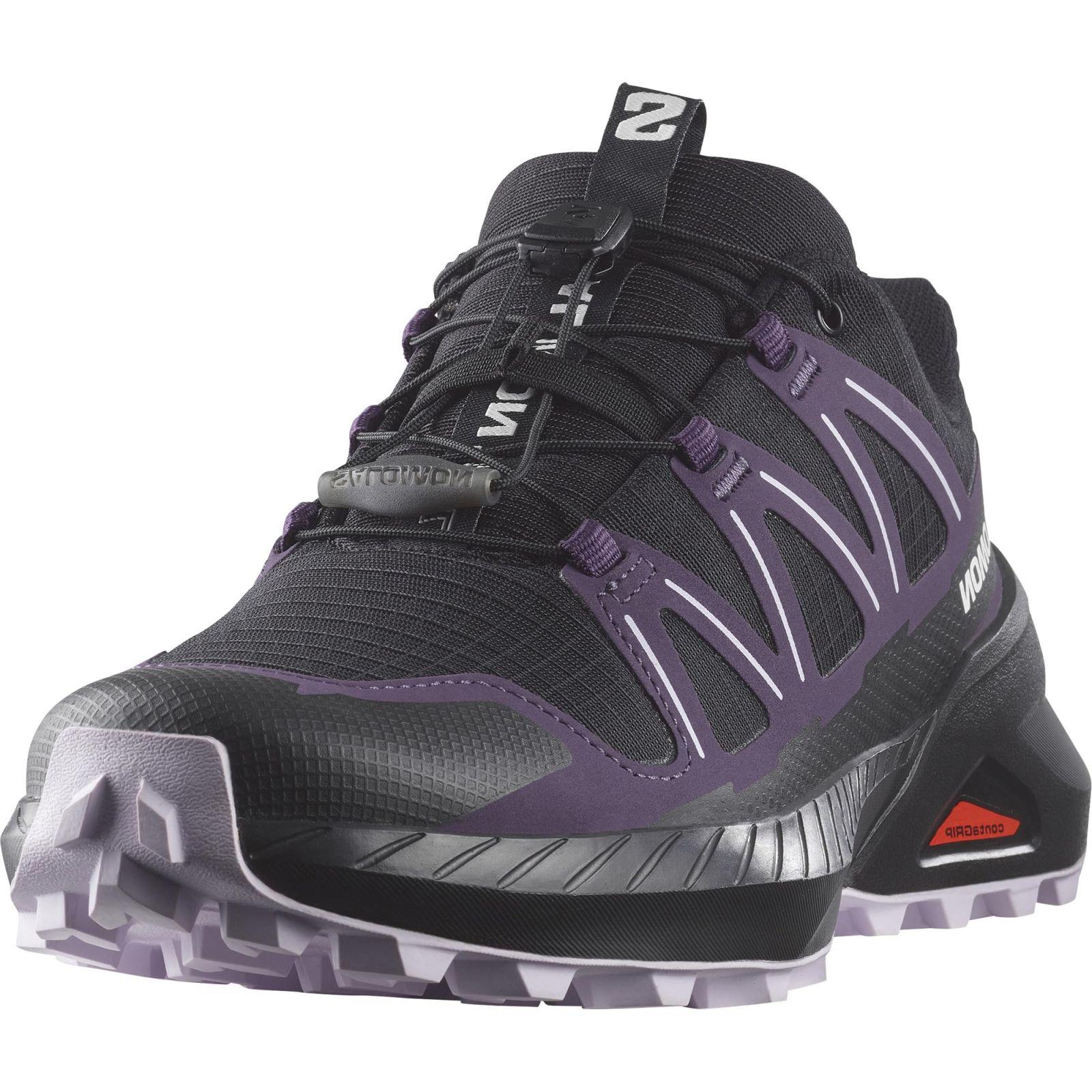 Salomon Speedcross Peak naiste trail-jooksujalatsid, välistingimustele valmis, maastikukaitse ja aktiivne haarduvus, must, 39 1/3