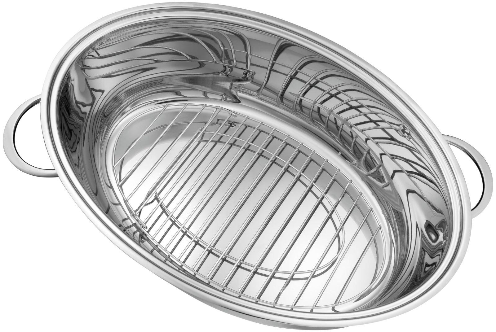 ZWILLING Plus ahjuvorm kaanega, induktsioonisobiv, roostevaba teras, 8,5 liitrit, hõbedane, 38 cm – pakend ja tarvikud