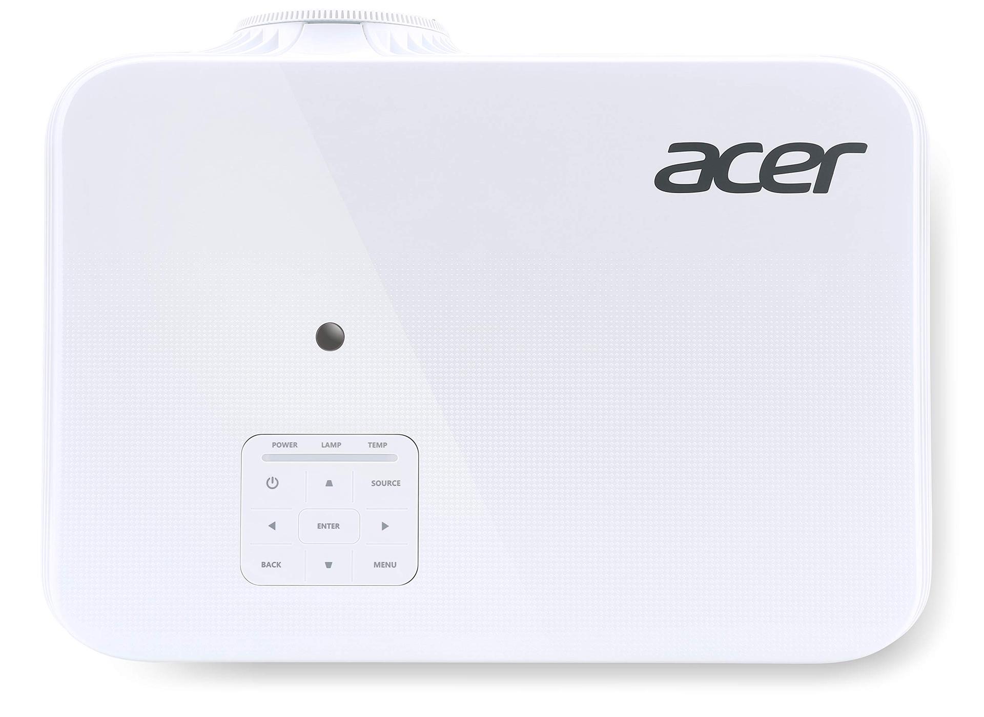 Acer P5535 DLP projektor (Full HD 1920 x 1080 pikslit, 4500 ANSI luumenit, 20 000:1 kontrastsuhe, 3D, Keystone, 16 W kõlar, HDMI (HDCP), HDMI (MHL ja HDCP)) valge, ärikasutus / haridus – kasutusnäide