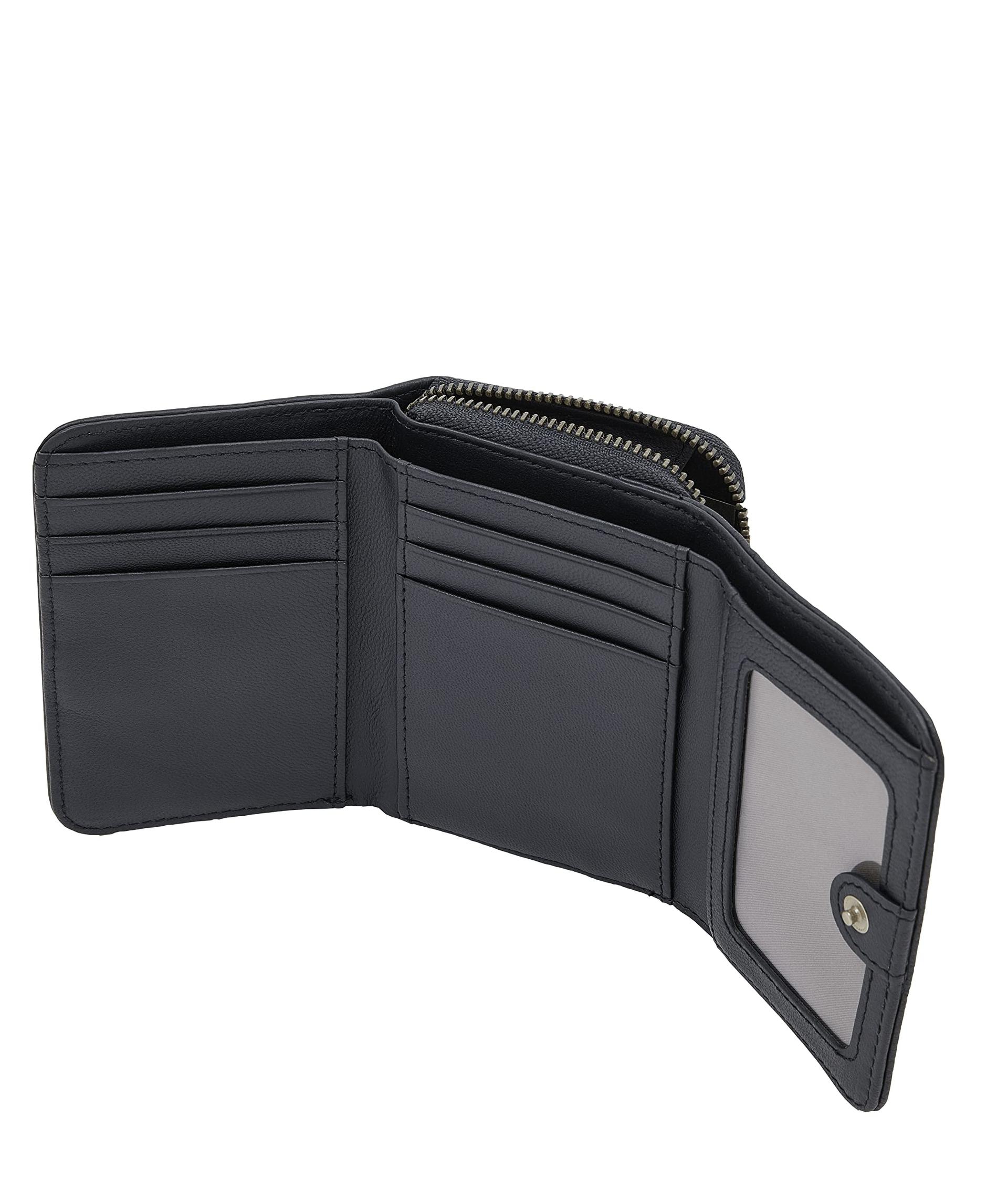 Liebeskind Berlin Pablita rahakott, keskmine (KxLxS 8,5 cm x 11 cm x 2,5 cm), must – pakend ja tarvikud