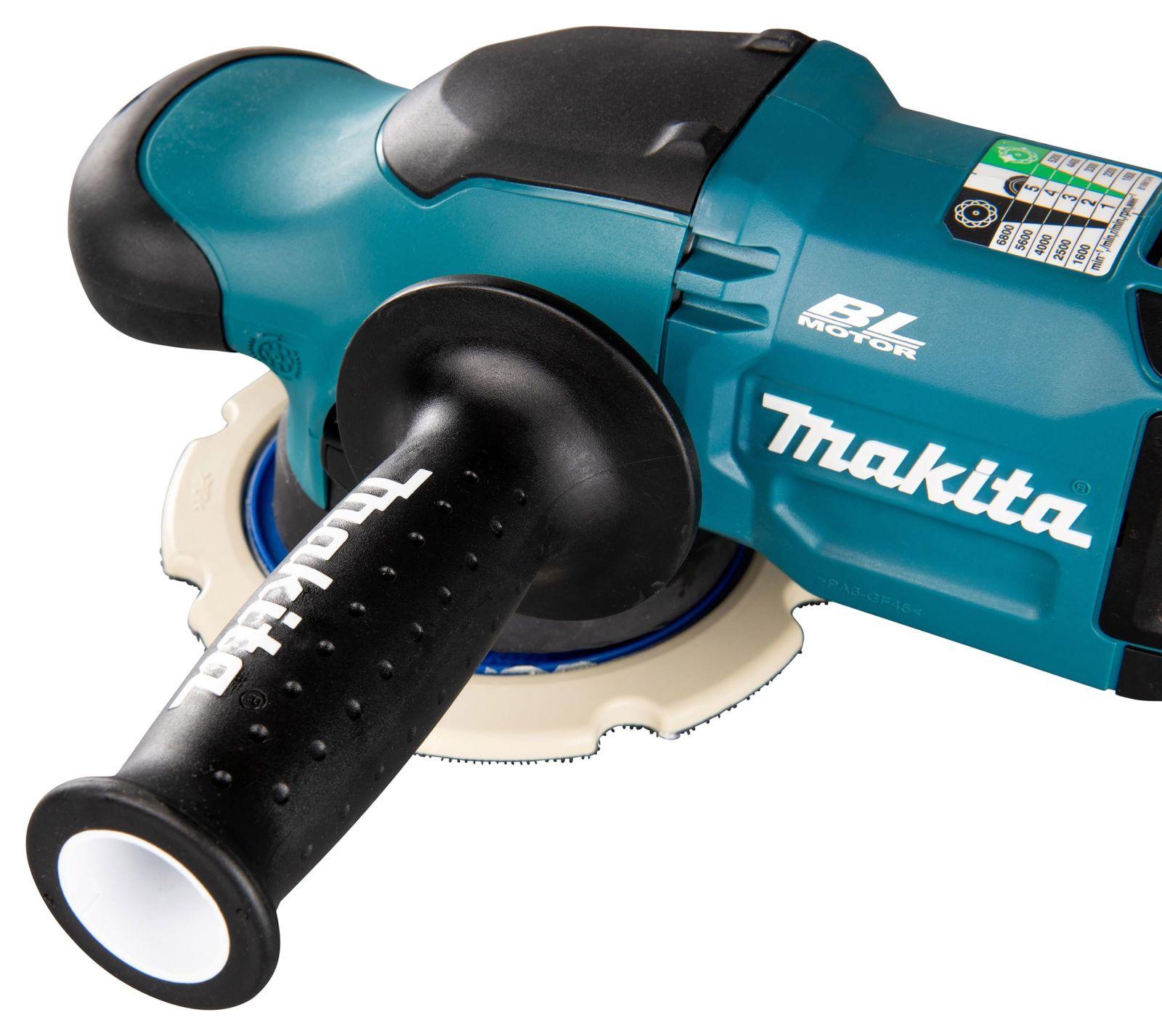 Makita DPO600Z akutoitega ekstsentriline poleermasin 18V (ilma akuta, ilma laadijata) – kasutusnäide
