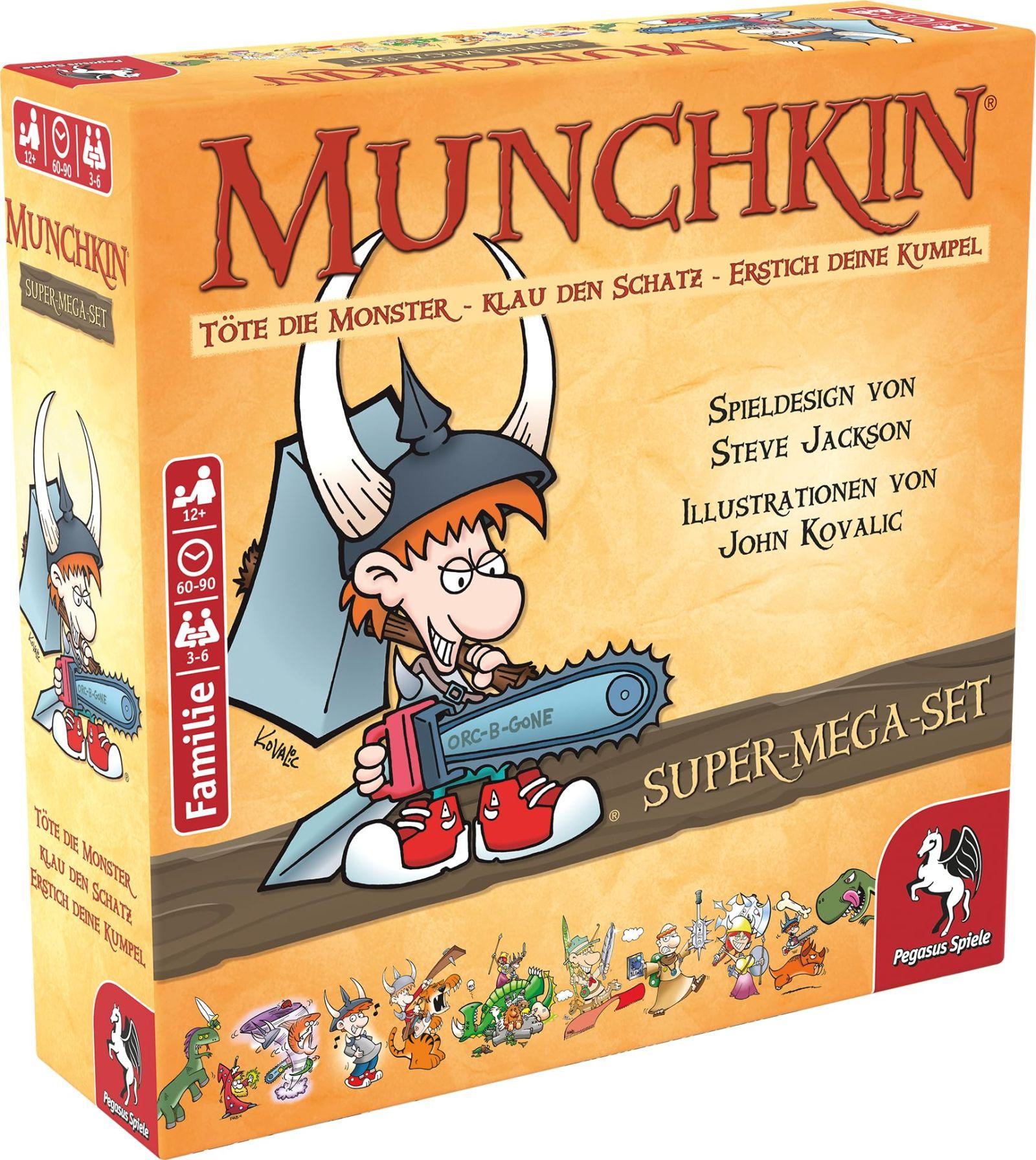 Pegasus Spiele Munchkin Fantaasia Super-Mega-Komplekt