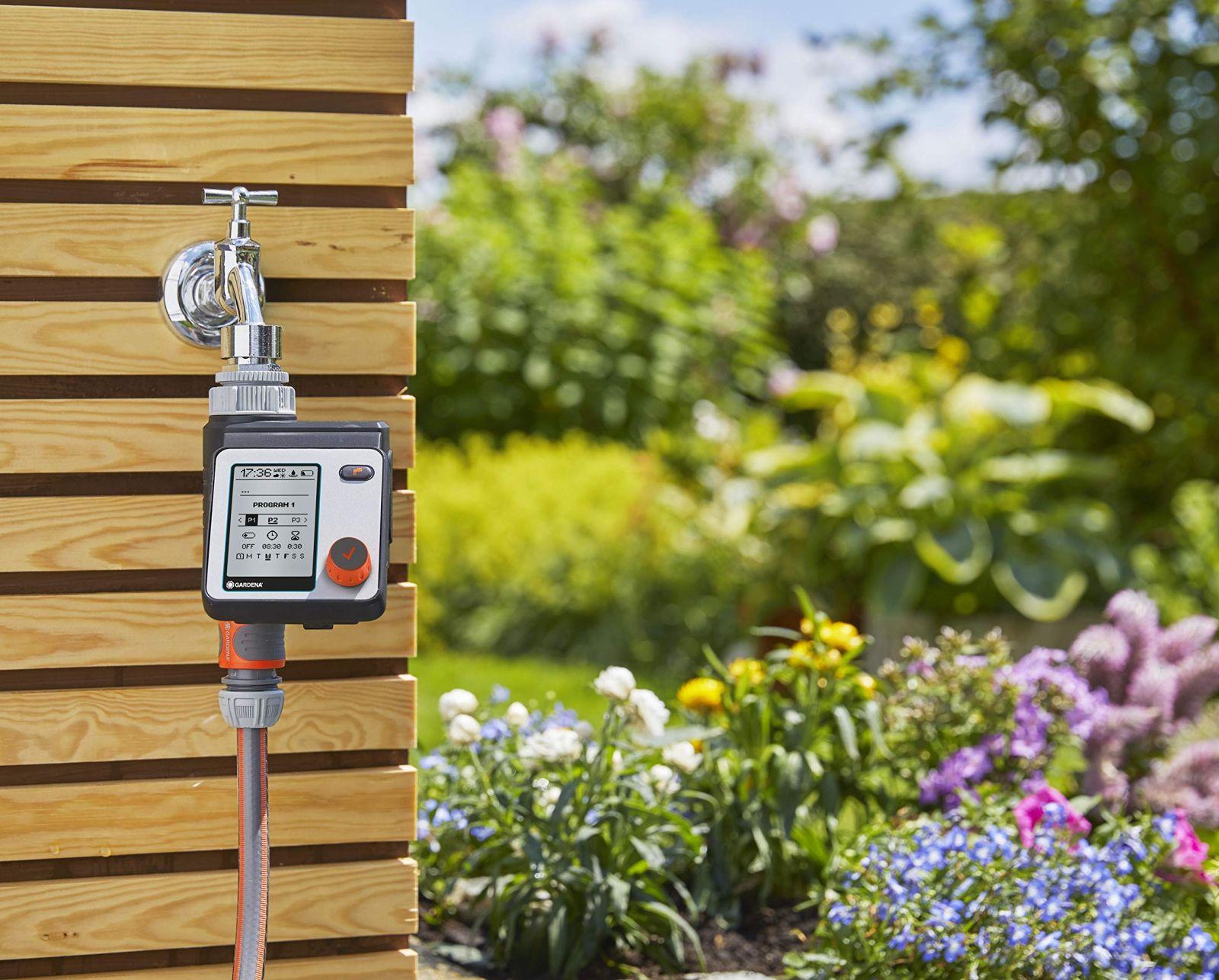 Gardena Master Kastmiskontroller: Automaatne ja ajasäästlik kastmine, 6 ajakava, LCD-ekraan, Water Now funktsioon, Safe-Stop (1892-20) – pilt 6
