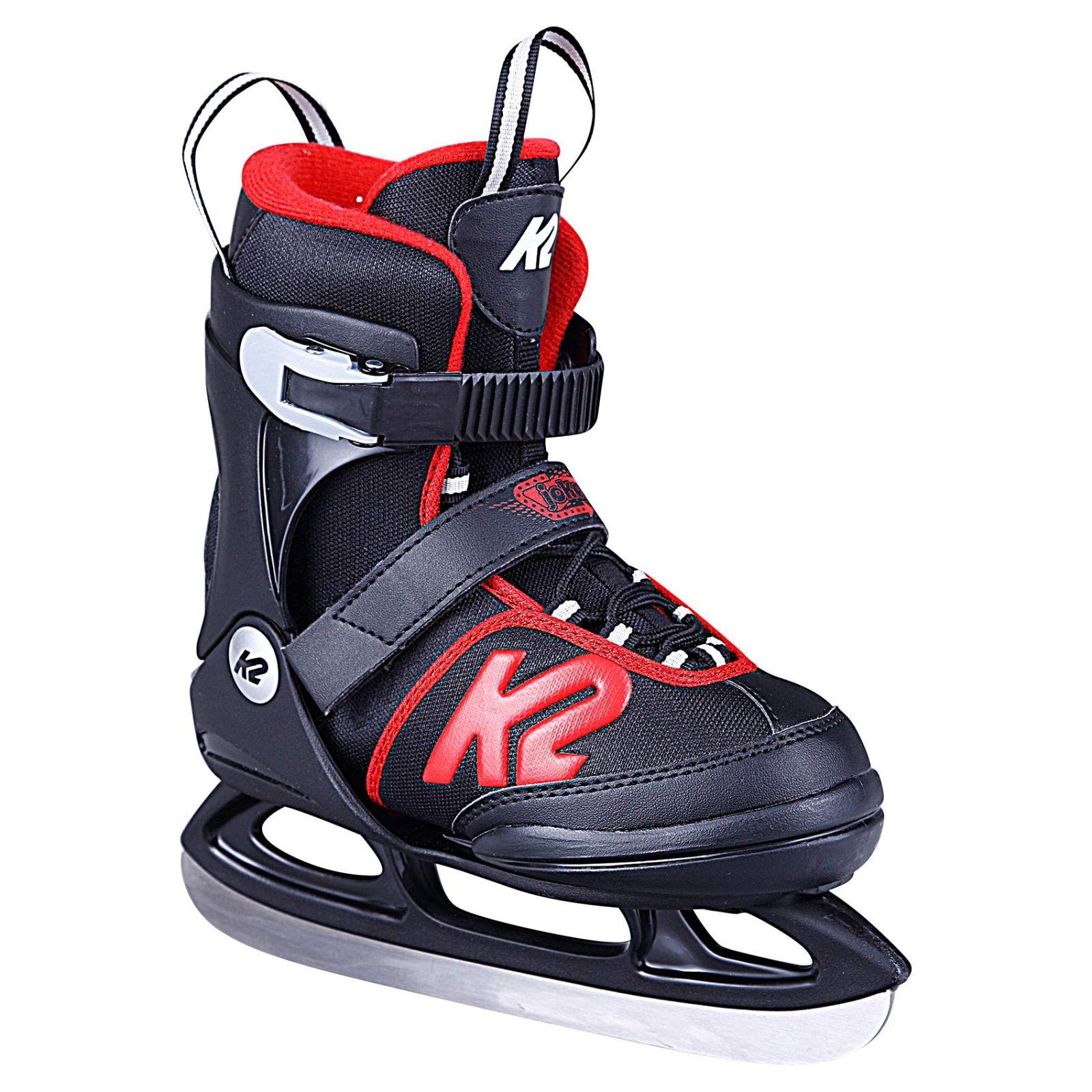 K2 laste uisud Joker Ice, must – punane, 25D0303.1.1.M