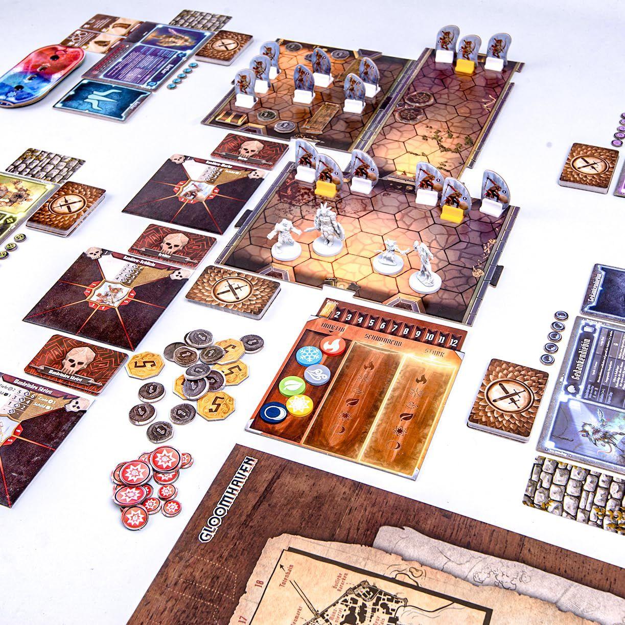 Feuerland Spiele 19 – Gloomhaven – detailne vaade