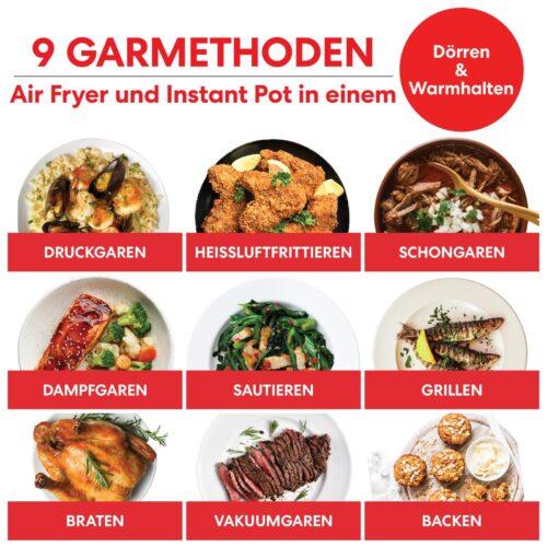 Instant Pot Pro Crisp 11-ühes elektriline multikeetja – Kiirkeetja