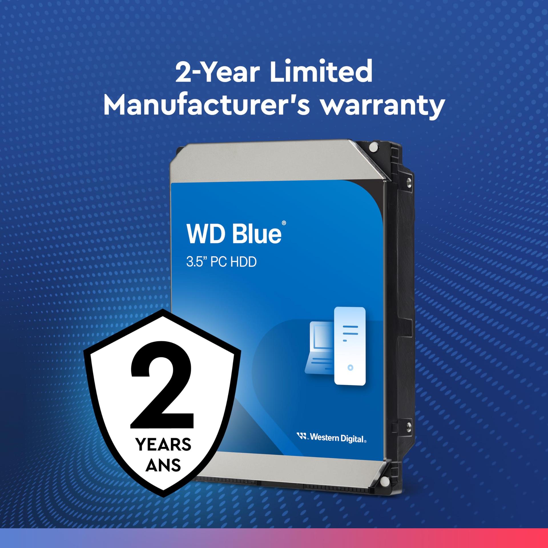 WD Western Digital Blue 2TB SATA 6Gb/s HDD Lauaarvuti Kõvaketas – pilt 8