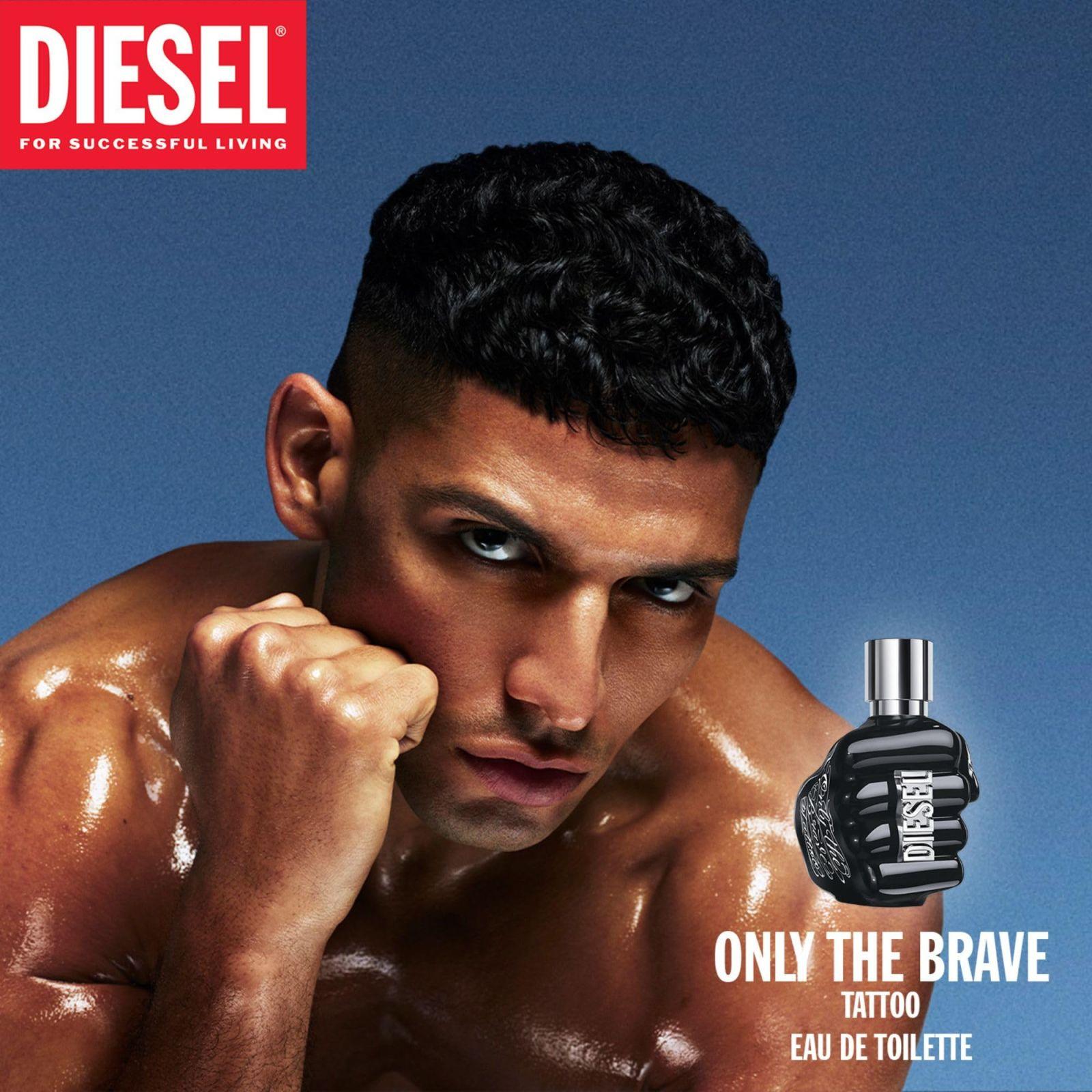 Diesel Only the Brave Tattoo meeste parfüüm | Eau de Toilette sprei | Kauapüsiv | Mehelikult puidune aroom – kasutusnäide