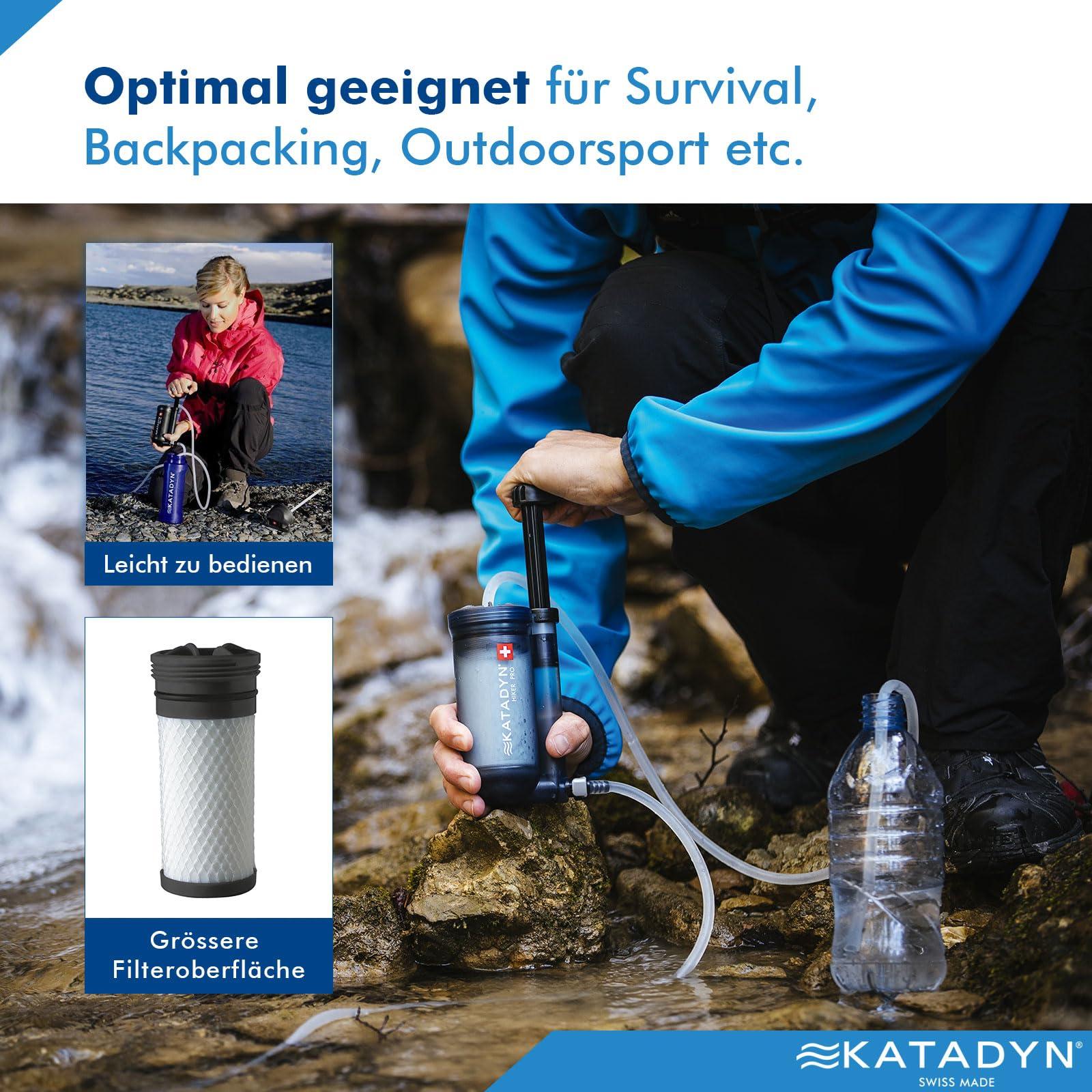 KATADYN Unisex Hiker Pro läbipaistev väliveefilter, ühesuurune, EU – pilt 7
