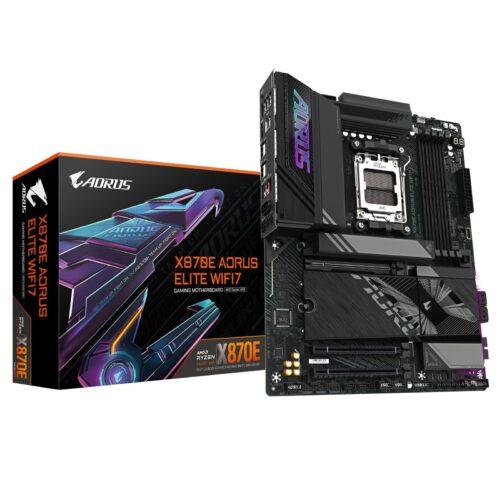 GIGABYTE X870E A Elite WIFI7 emaplaat – Toetab AMD Ryzen 9000 protsessoreid