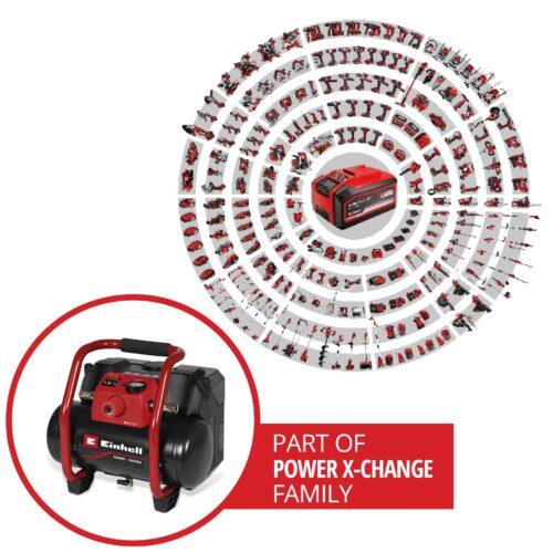 Einhell akuga kompressor TE-AC 36/150 Li OF-Solo Power X-Change (36 V