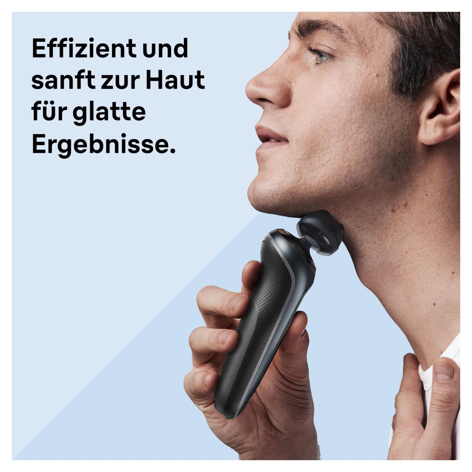 Braun Series 6 elektriline pardel EasyClick kinnitusega, SensoFlex meeste raseerija, täpsustrimmer, märg- ja kuivkasutus, kingitus meestele, valmistatud Saksamaal, 61-N1200s, hall – detailne vaade