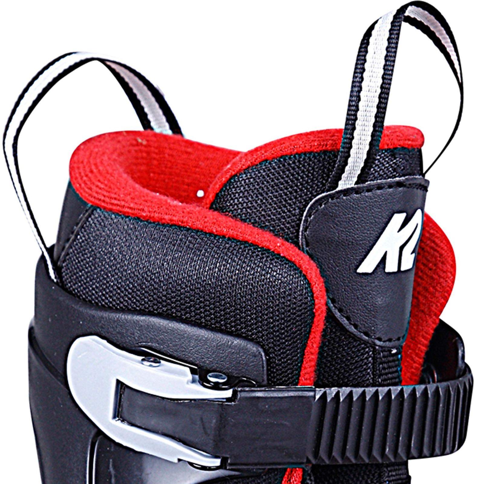 K2 laste uisud Joker Ice, must – punane, 25D0303.1.1.M – detailne vaade