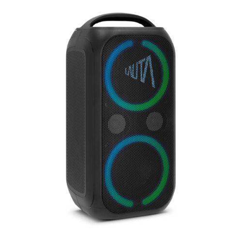 TechniSat LAUTA WUMMSBOX - Kaasaskantav Premium Bluetooth Kõlar LED-valgusefektidega (Bass Boost