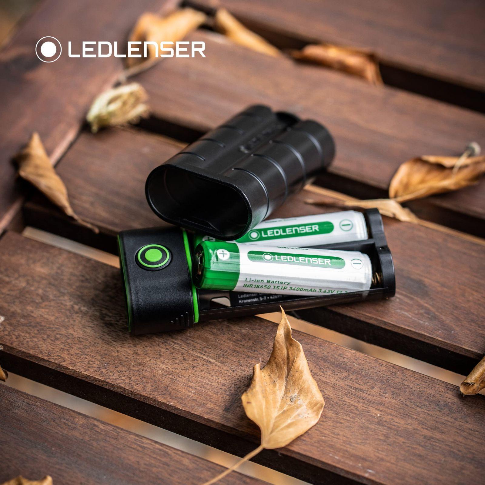 Ledlenser Flex10 Outdoor USB-C toitepank laadija, 2 eemaldatavat liitiumakut tüüp 21700, kiire laadimine, vastupidav korpus, IP65 kaitse tolmu, vee ja lühise eest, laadimis- ja mahtuvuse näidik – pilt 8