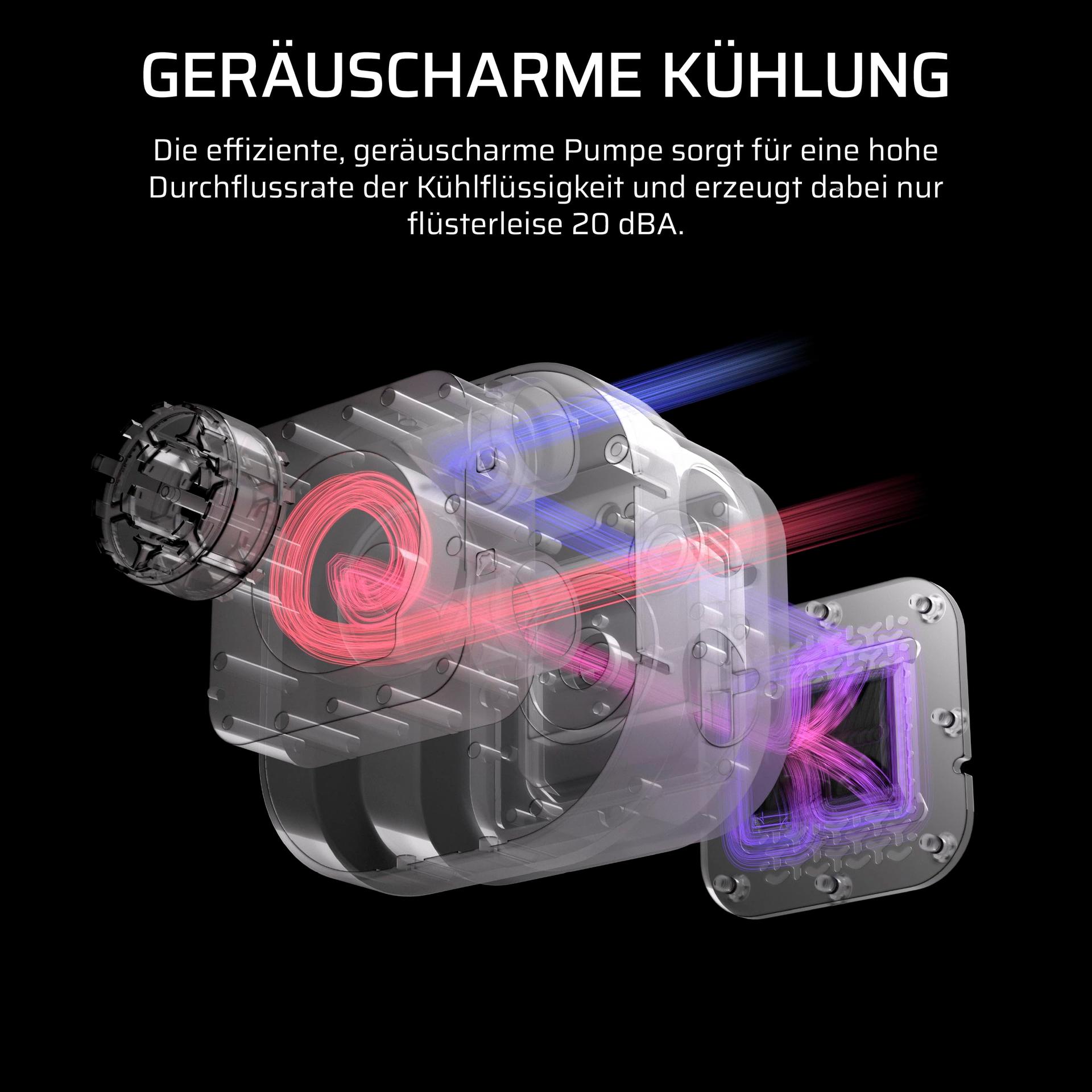 CORSAIR Nautilus 360 RS ARGB CPU-vedelikjahuti – 360mm AIO – Vaikne töö – Otse emaplaadi ühendus – Intel LGA 1851/1700, AMD AM5/AM4 – 3X RS120 ARGB-ventilaatorid Komplektis – Must – pilt 6