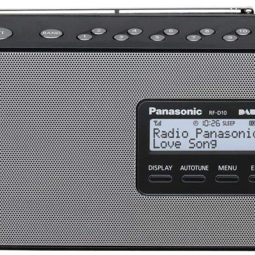 Panasonic RF-D10EG-K kaasaskantav DAB/DAB+/FM digitaalne raadio