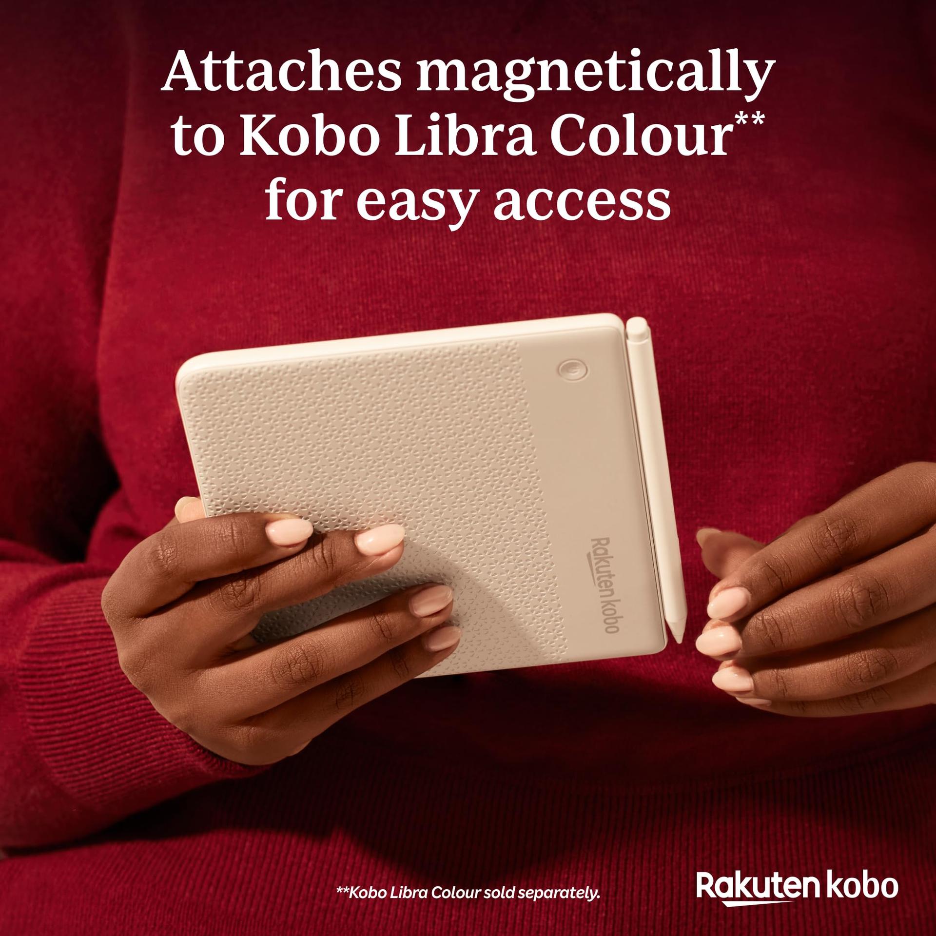 Kobo Stylus 2 | Märkimine, märkmete tegemine ja esiletõstmine | Laetav USB-C kaudu | Ühildub 7-tollise Libra Color eReaderi & Kobo Sage eReaderiga (Valge) – kasutusnäide