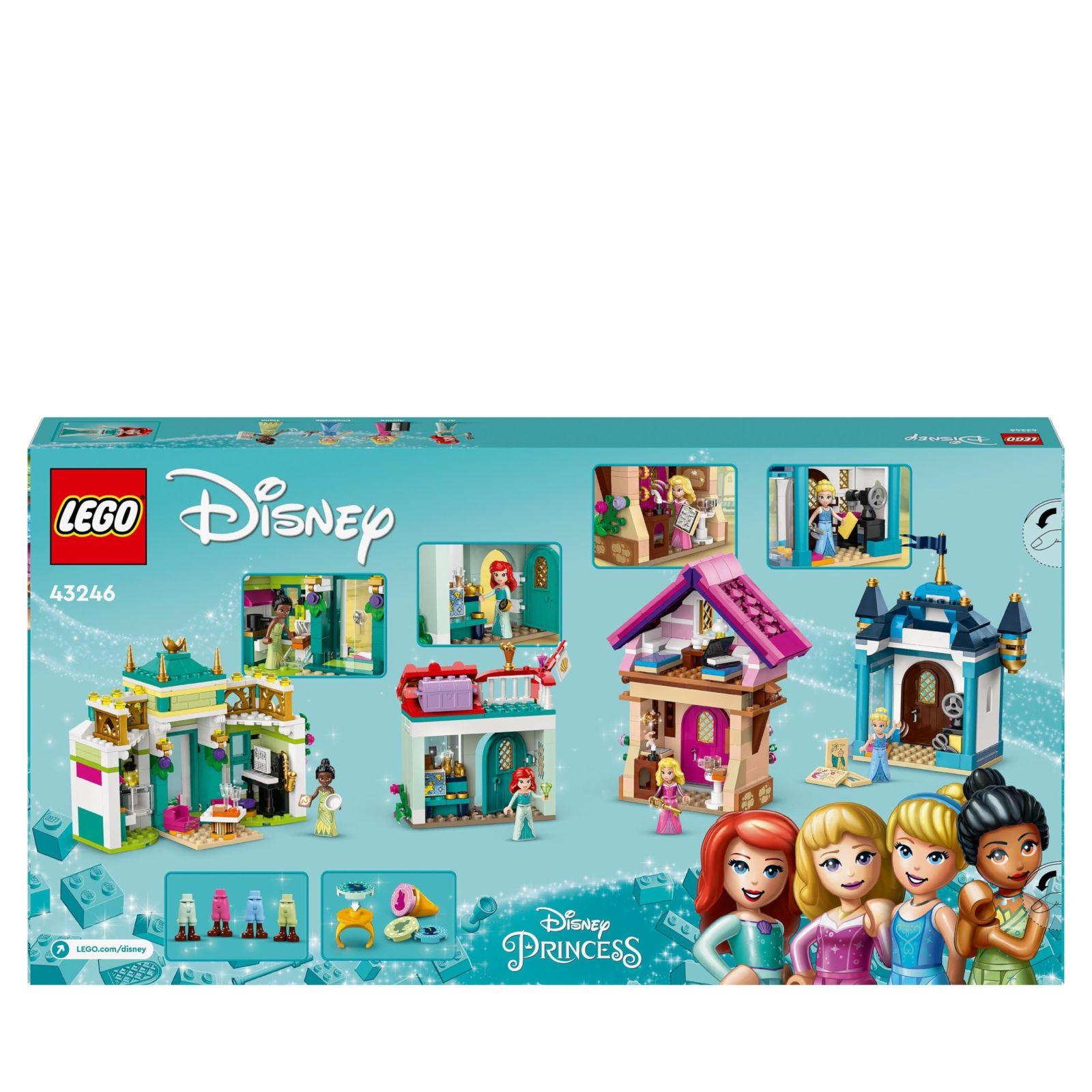 LEGO Disney Printsessid: Printsesside Seiklusturg, Maja-mänguasi 4 nukuga, sealhulgas Tuhkatriinu ja Ariel, mängukomplekt aardekaardiga, kingitus tüdrukutele ja poistele alates 6. eluaastast 43246 – pilt 8