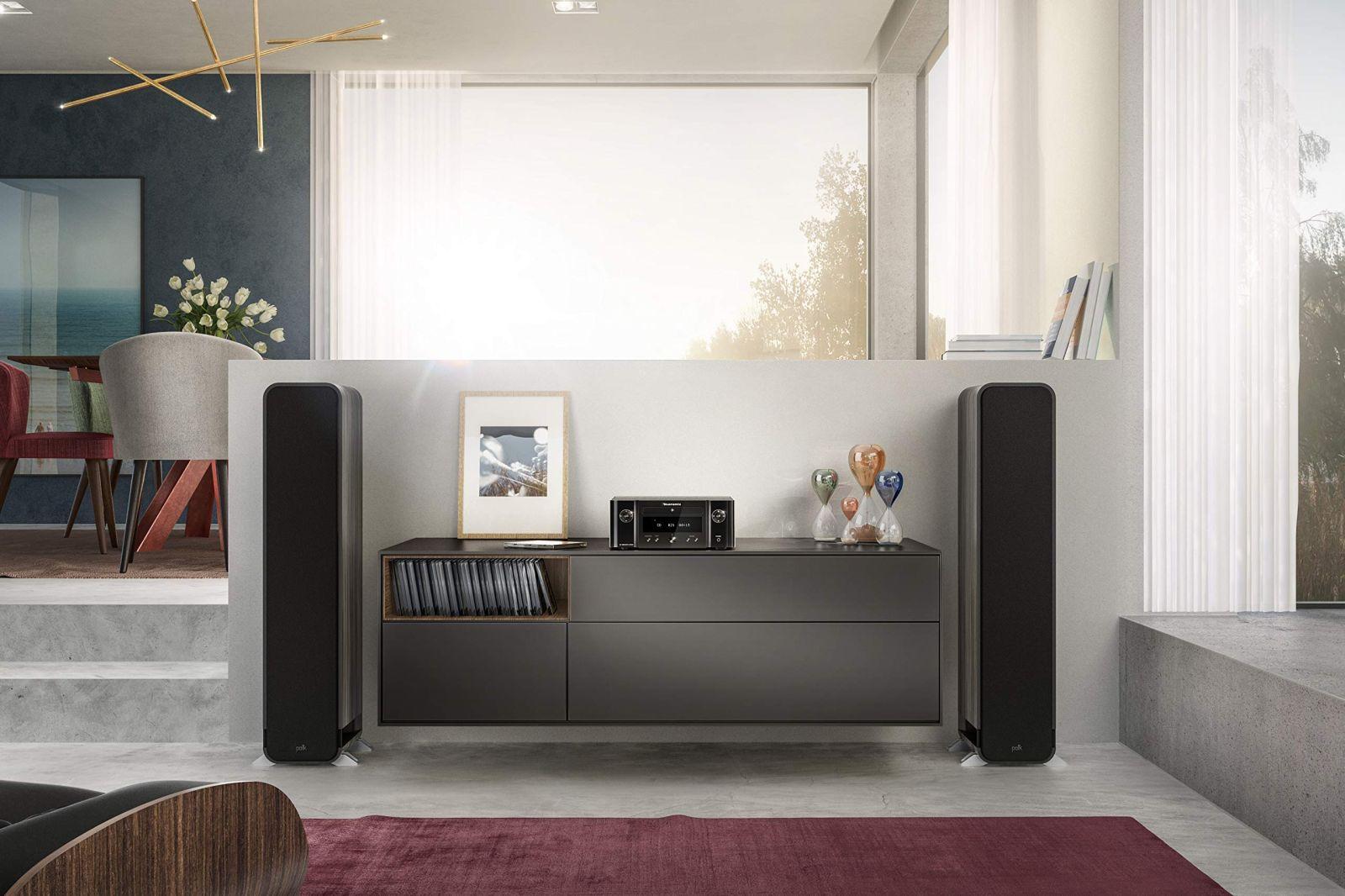 Marantz Melody X (M-CR612) HiFi süsteem, CD-mängija, DAB+ raadio, muusika voogedastus, HEOS Multiroom, Bluetooth & AirPlay 2, Alexa ühilduvus, 2 optilist TV-sisendit – pilt 9