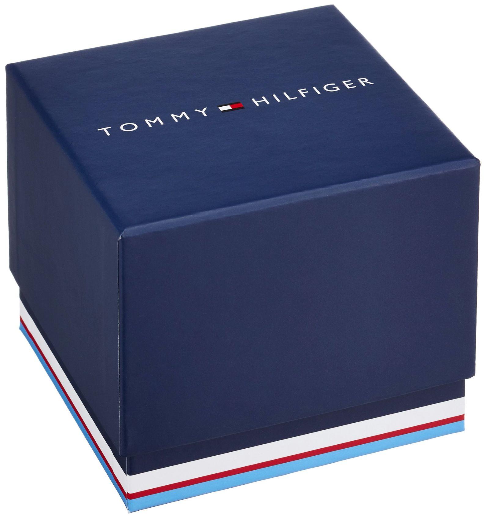 Tommy Hilfiger Meeste Analoog-Multifunktsionaalne Kvarts-Kell 46mm – Tumesinine Sihverplaat ja Silikoonrihm, Päeva-, Kuupäeva- ja 24-tunni Funktsioonidega, Veekindel kuni 5ATM – 1791474 – pilt 9