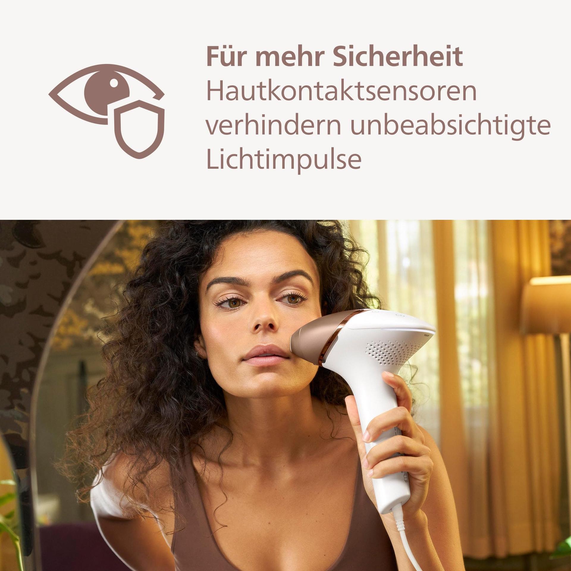 Philips Lumea 8000 seeria IPL-karvaeemaldusseade, alternatiiv laserkarvaeemaldusele, SenseIQ tehnoloogia, 4 otsikut kehale, näole, bikiinipiirkonnale ja kaenlaalustele, mudel BRI948/00 – pilt 6