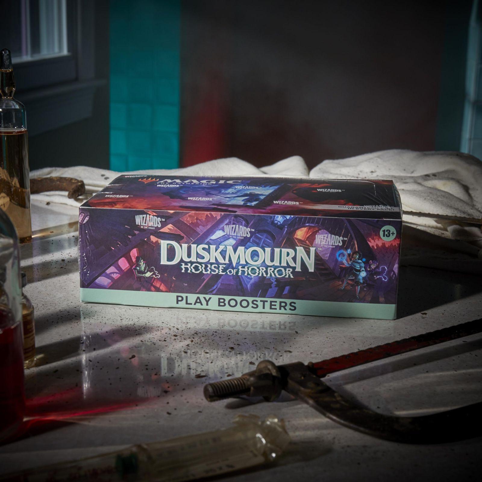 Magic: The Gathering Duskmourn: House of Horror Play Booster Box – 36 pakki (504 Magic kaarti) – detailne vaade