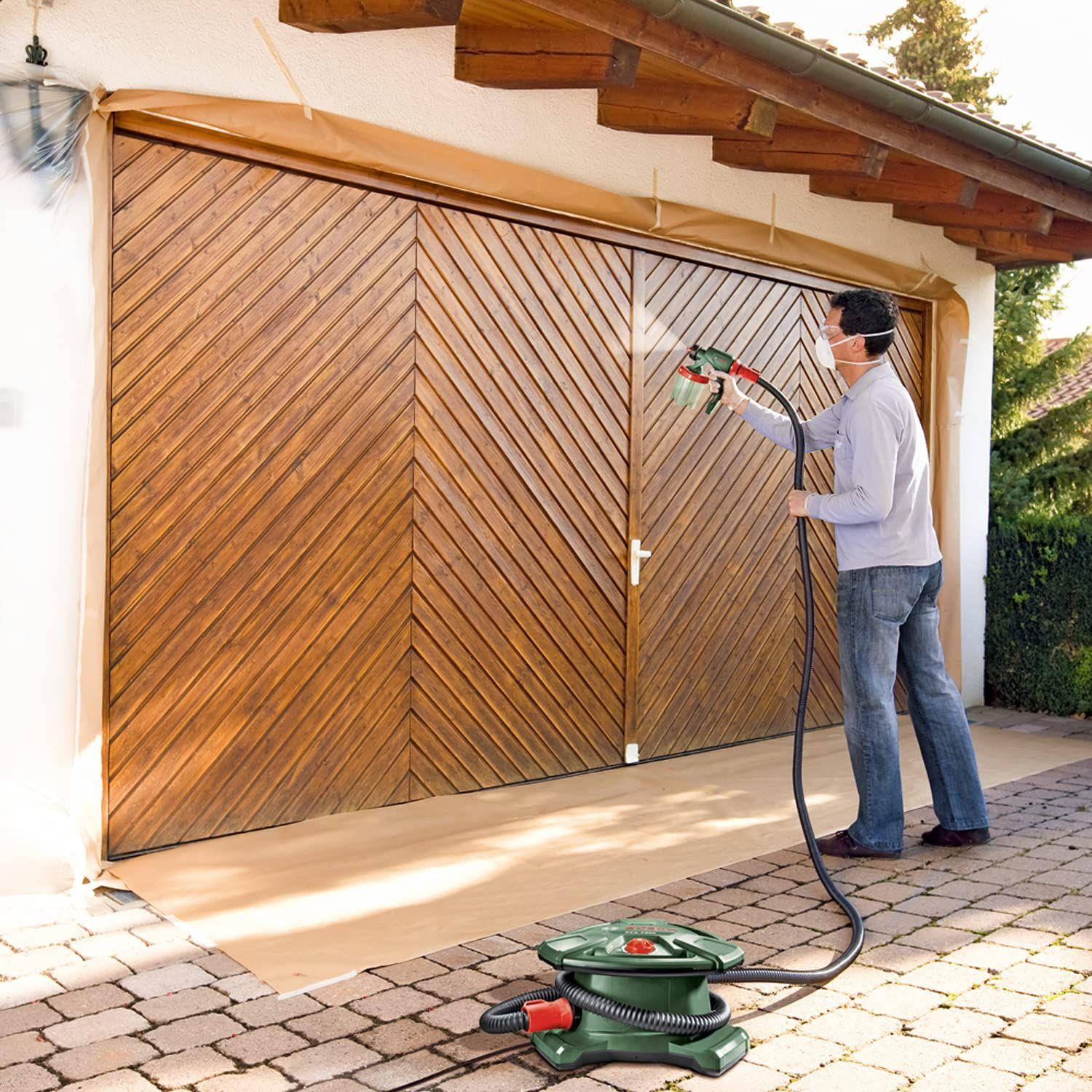 Bosch värvipihustussüsteem PFS 7000 (1400 W, 2x värvianum 1000 ml, 3x düüsid seinavärvidele, lakkidele ja peitsidele, värvifilter, puhastushari, karbis) – pilt 6