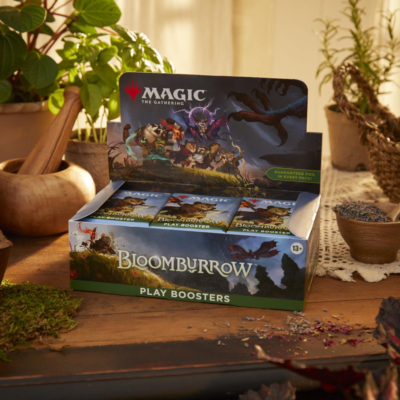 Magic The Gathering Bloomburrow Play Booster Box – 36 pakki (504 Magic kaarti) – detailne vaade