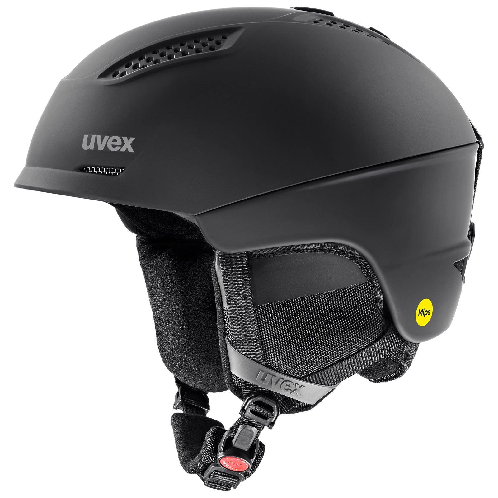 uvex ultra MIPS – Suusakiiver naistele ja meestele – MIPS-süsteem – individuaalne suuruse reguleerimine – must matt – 59-61 cm