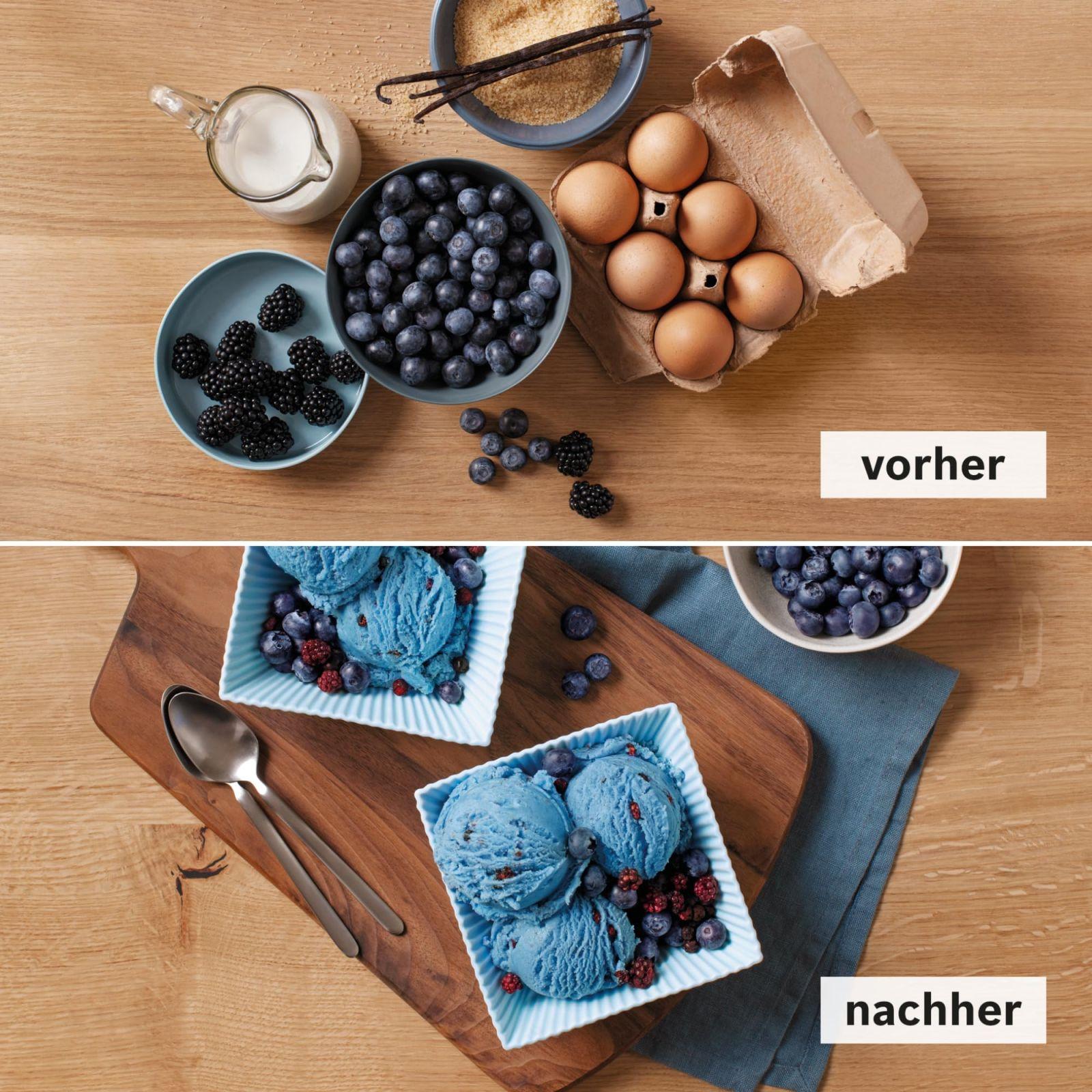 Bosch jäätisemasina lisavarustus MUZ5EB2, 550 ml, kodune jäätis, sorbett ja külmutatud jogurt, valge, sobib köögikombainile Serie 4 – lisavaade