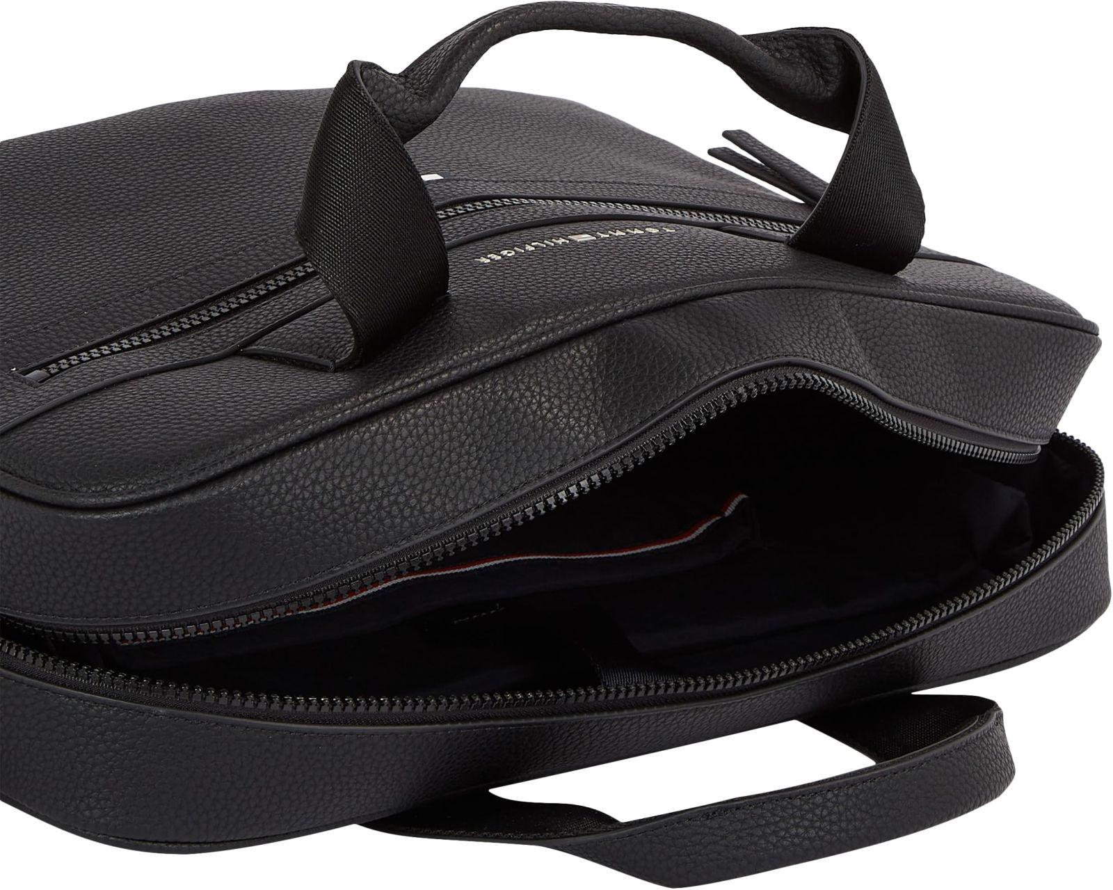 Tommy Hilfiger ESSENTIAL PU Arvutikott Meestele, Must (Black), Üks Suurus – detailne vaade