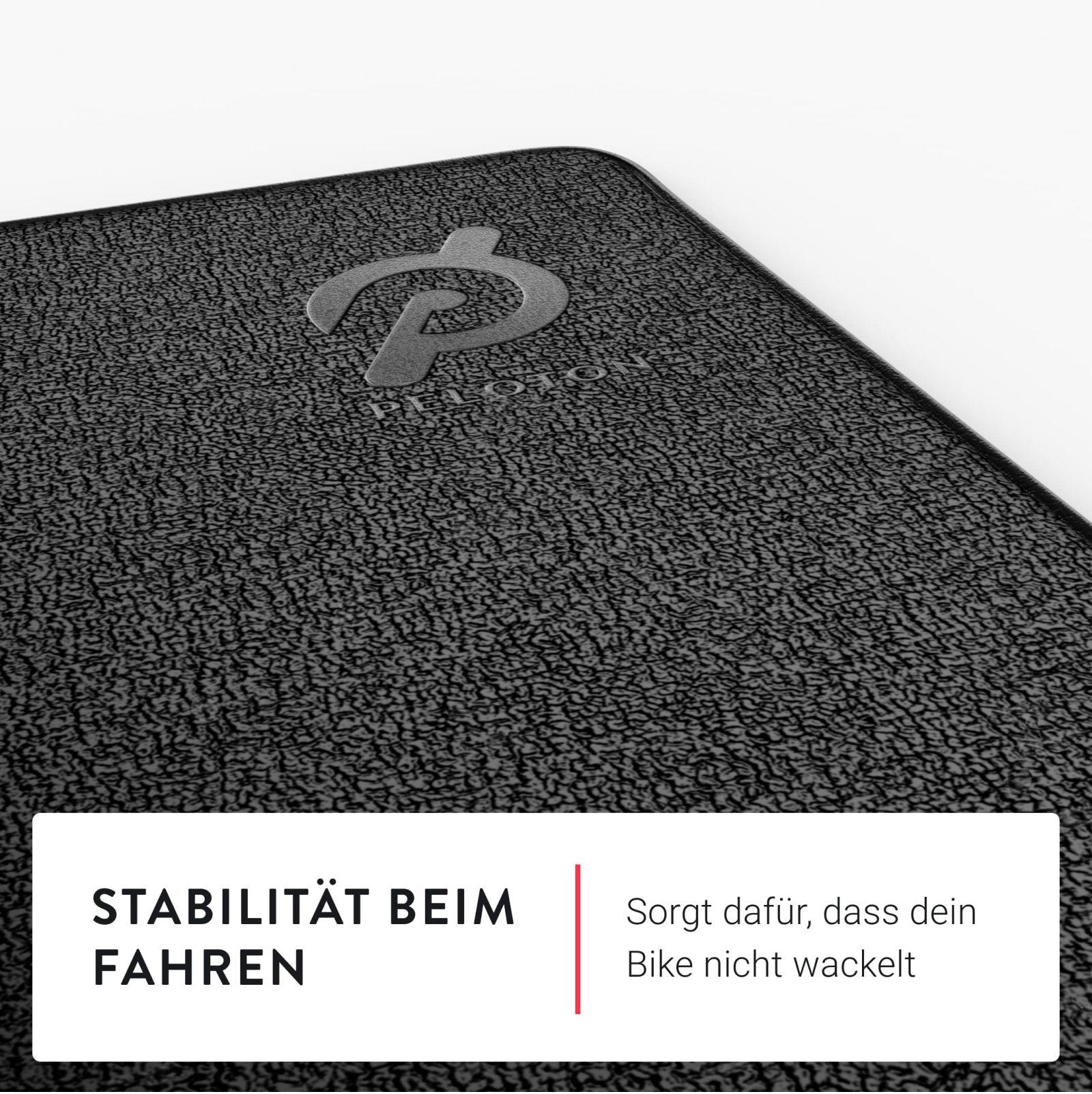 Peloton põrandakaitsematt, alusmatt, jalgrattamatt, libisemiskindel, sobib Peloton Bike ja Bike+ jaoks, 182,9 x 91,4 cm, 4 mm paksune, must – kasutusnäide