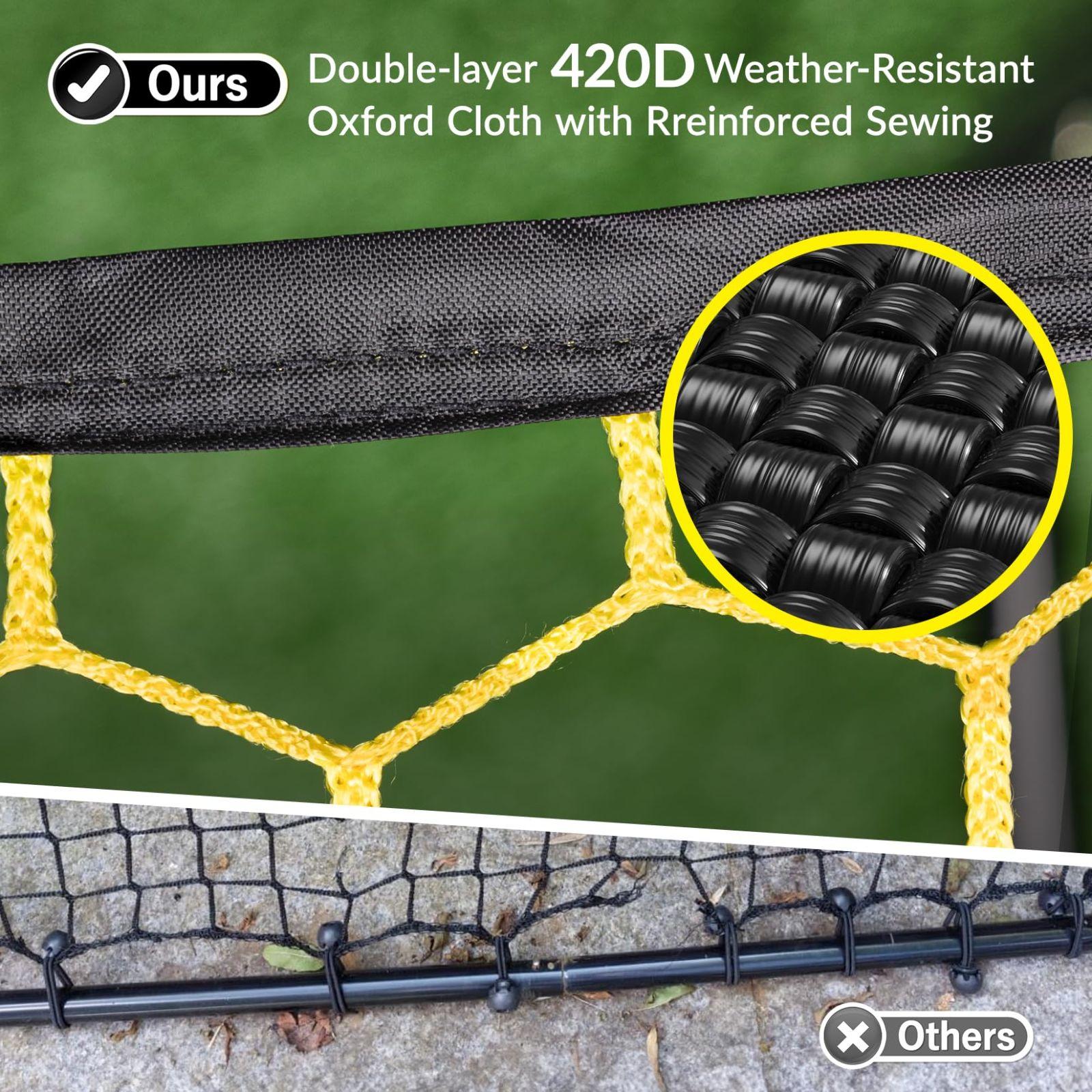 Happy Jump Rebounder-võrk, jalgpalli treeningvõrk (100CMx100CM) – pilt 6