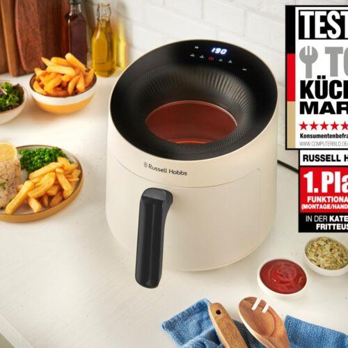 Russell Hobbs kuumaõhufritüür 5L [10 programmi | vaatlusaken] AirFryer (õlivaba fritüür