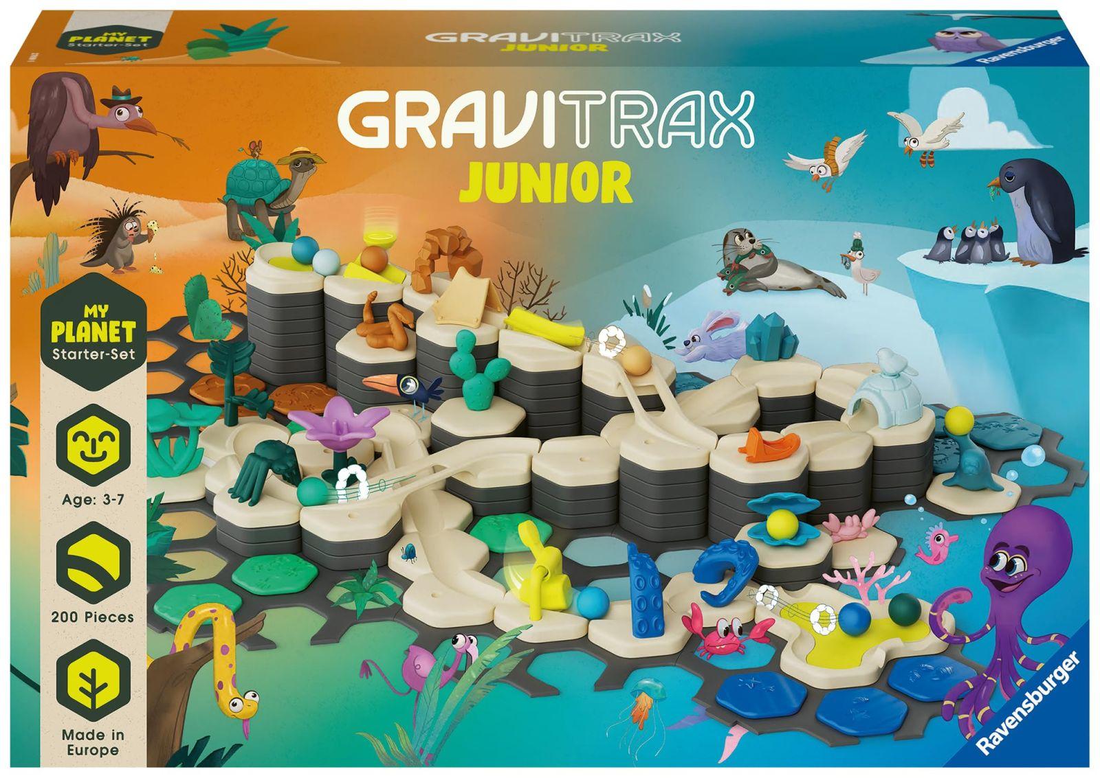 Ravensburger GraviTrax Junior Starter-Set XXL 27059 – Mängurong murdeainetest, temaatilised maailmad, õppemänguasi ja konstruktsioonimänguasi poistele ja tüdrukutele alates 3. eluaastast – pilt 8