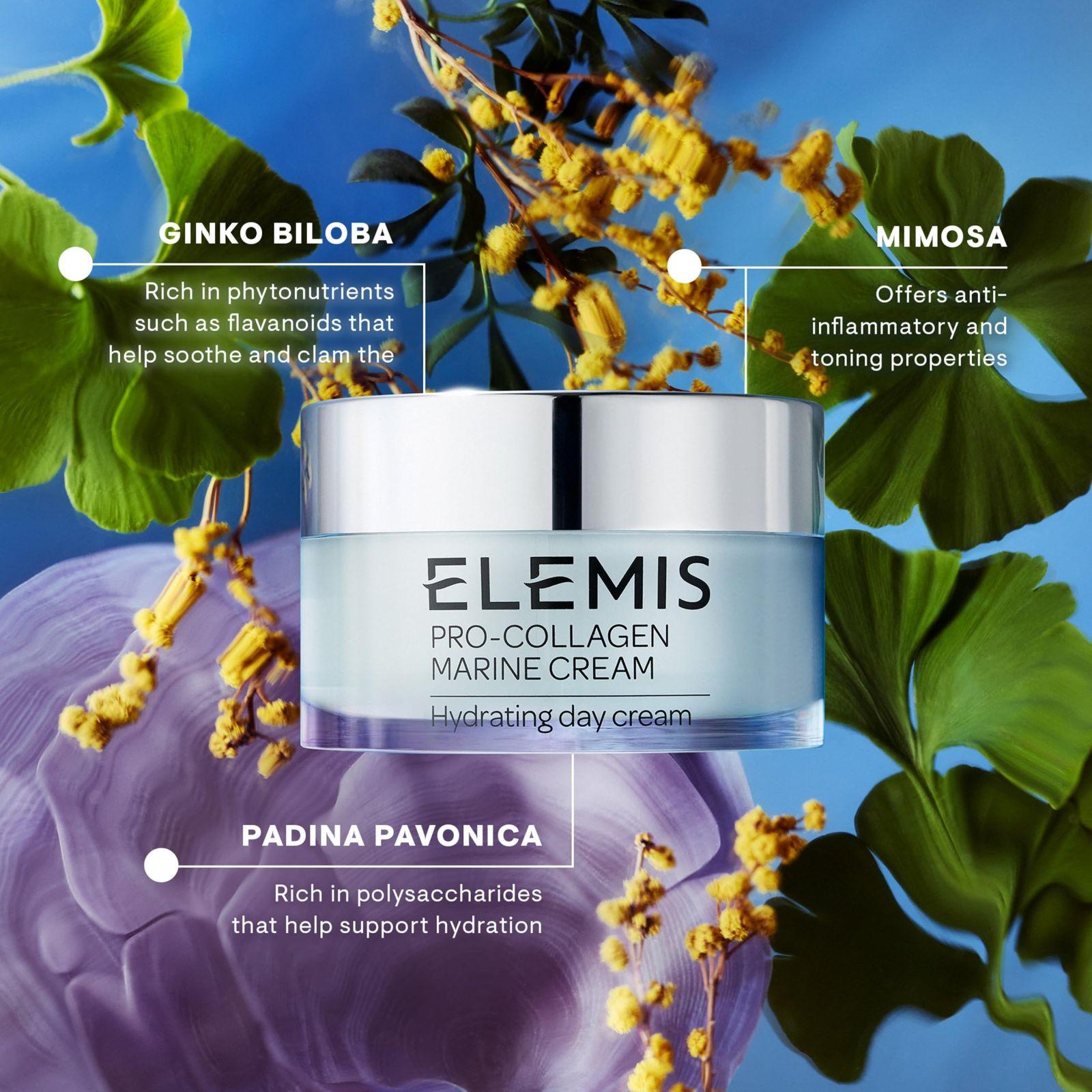 Elemis Pro-Collagen Marine Kreem, Anti-Kortsude Igapäevane Näoniisutaja, Niisutav Ultra-Kerge Geel-Kreem, Siledaks, Säravaks ja Nooruslikuks Nahaks, Sobib Kõigile Nahatüüpidele, 100 ml – pilt 7
