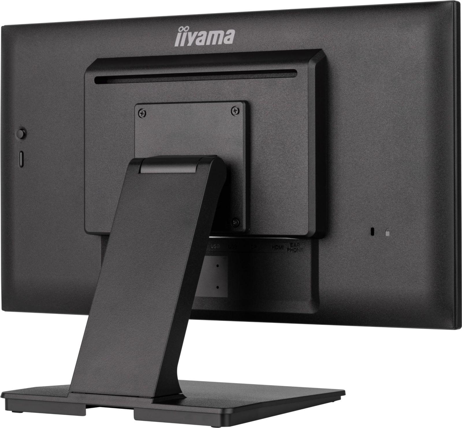 iiyama ProLite T2252MSC-B2 54,5 cm (21,5″) IPS LED-monitor Full-HD, 10-punkti multitouch, HDMI, DP, USB 3.0, must – pilt 9