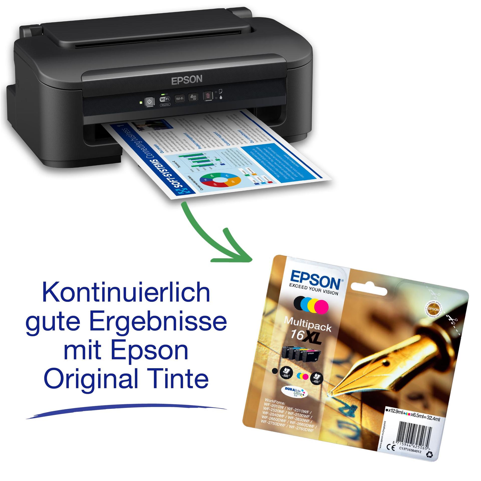Epson WorkForce WF-2110W A4-tindiprinter Wi-Fi ja Etherneti ühendusega – pilt 6