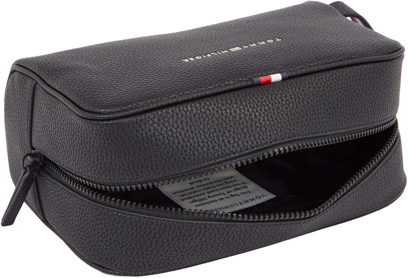 Tommy Hilfiger ESSENTIAL PU tualettkott meestele, must (Black), universaalne suurus – detailne vaade