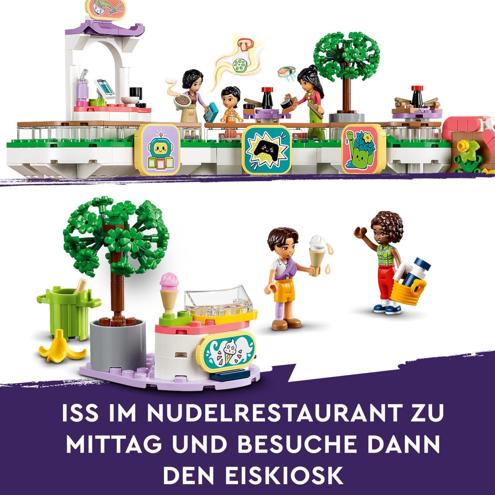 LEGO Friends Heartlake City Kaubamaja, nukuhoone mänguasi tüdrukutele ja poistele, komplekt figuuridega, toetab sotsiaal-emotsionaalset arengut, kingitus lastele alates 8. eluaastast 42604 – pilt 7