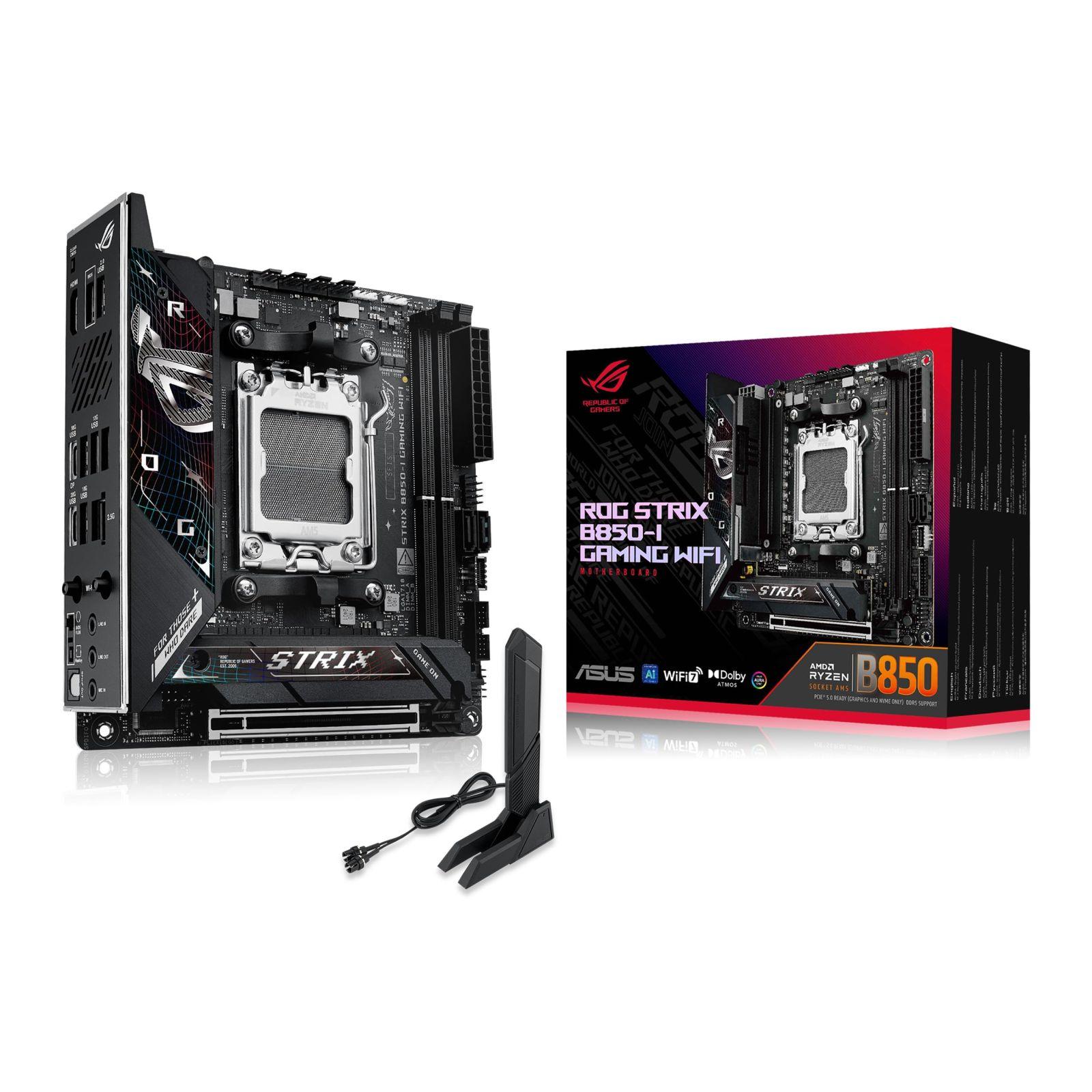 ASUS ROG Strix B850-I Gaming WiFi emaplaat