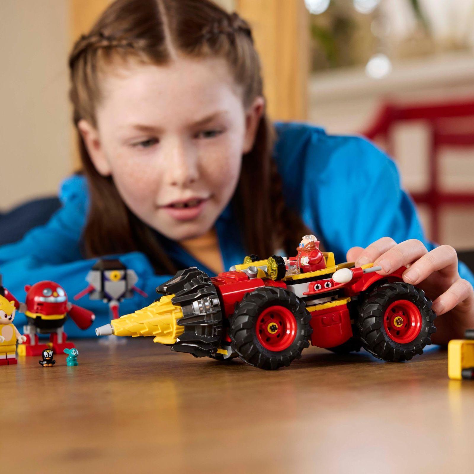 LEGO Sonic the Hedgehog Super Sonic vs. Egg Drillster – Seiklusmängukomplekt videomängu fännidele, kingitus lastele alates 8. eluaastast, komplekt Shadow ja Dr. Eggmaniga – pilt 6