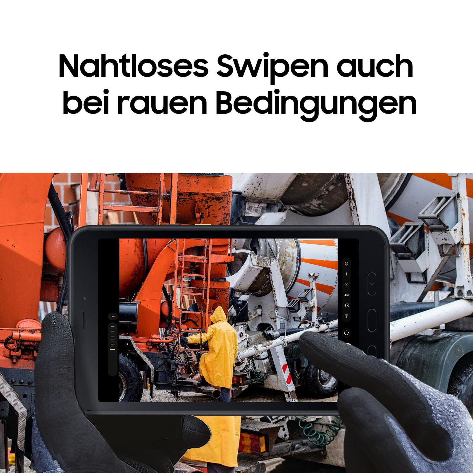 Samsung Galaxy Tab Active5 5G Enterprise Edition, Tugev Android-tahvelarvuti, 8-tolline ekraan, 6 GB RAM ja 128 GB laiendatav sisemälu, 5.050 mAh aku, Roheline – lisavaade