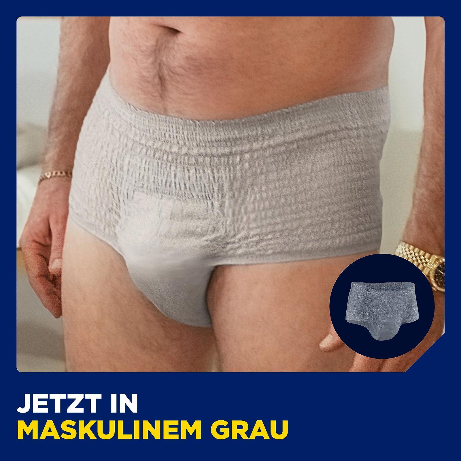 TENA MEN Active Fit Pants Plus – 48 tk kuupakendis (4 x12) – meeste ühekordsed aluspüksid – keskmise kuni tugeva uriinipidamatuse korral – suurus M – pilt 6