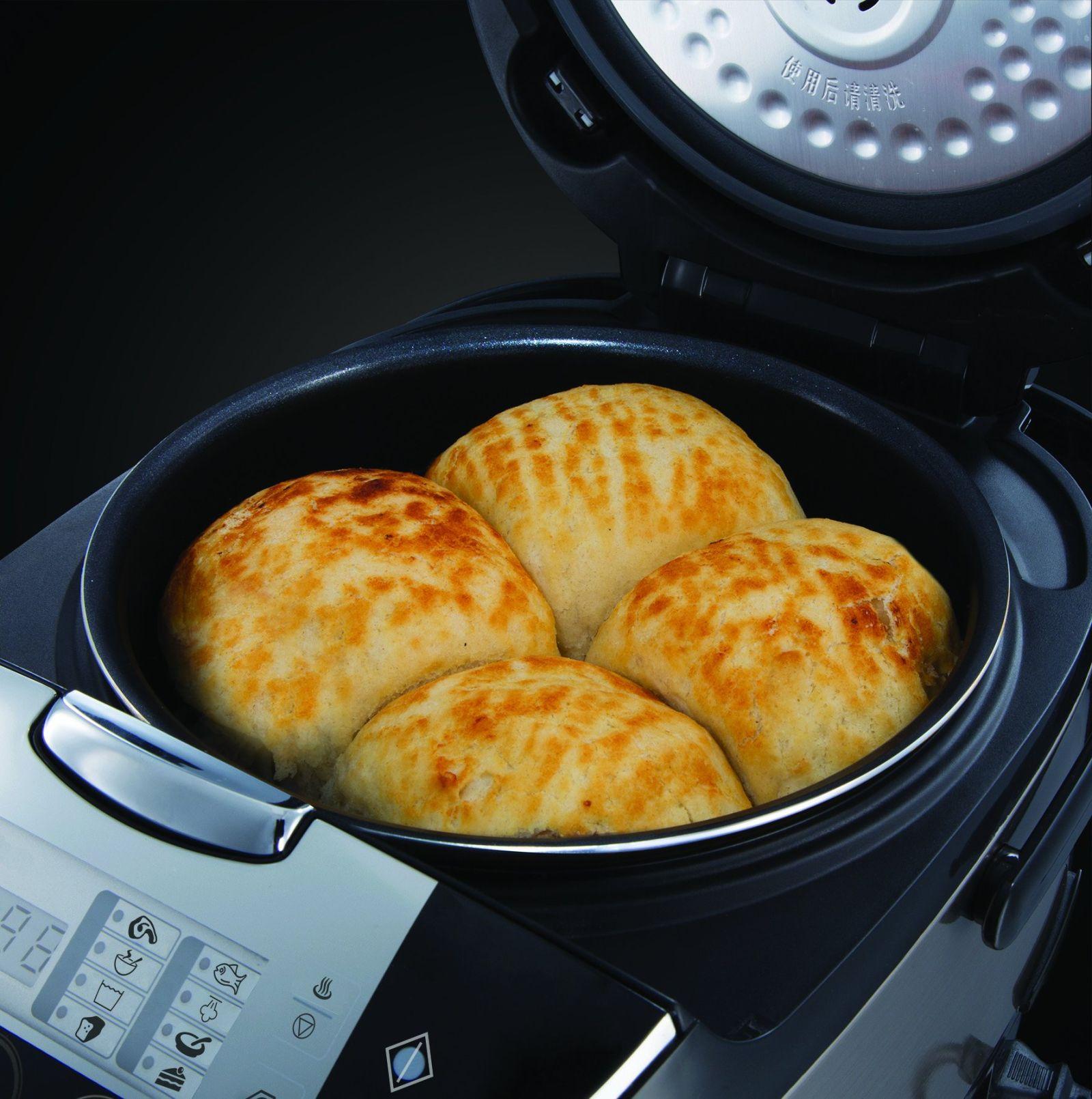 Russell Hobbs Multikeetja [11-ühes: Riisikeetja, Aeglane keetja, Aurutaja, Slow Cooker, Küpsetaja, Jogurtivalmistaja jne.] (5,0 l, digitaalne ekraan, kondensatsioonivastane kaas) 21850-56 – pilt 8