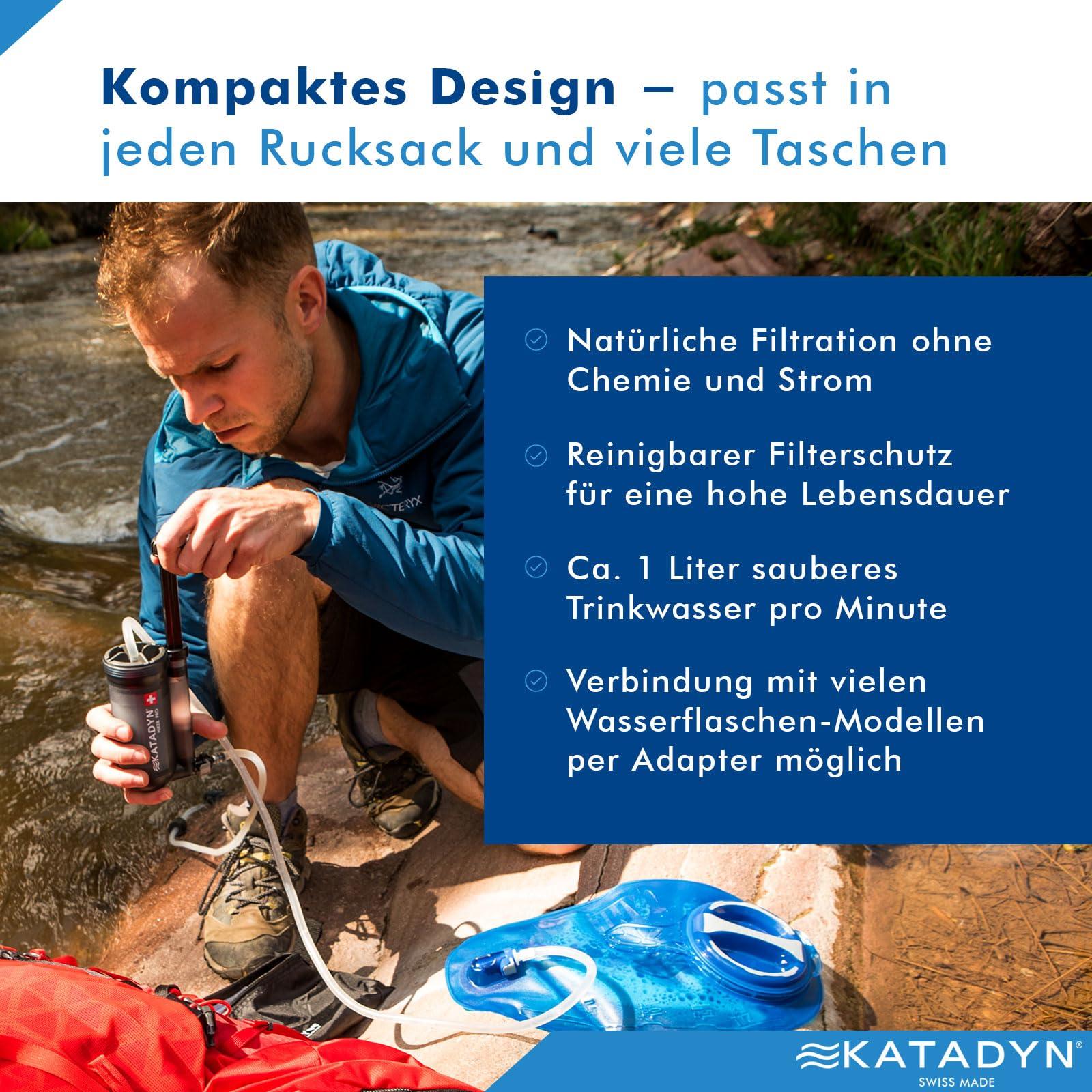 KATADYN Unisex Hiker Pro läbipaistev väliveefilter, ühesuurune, EU – pilt 6