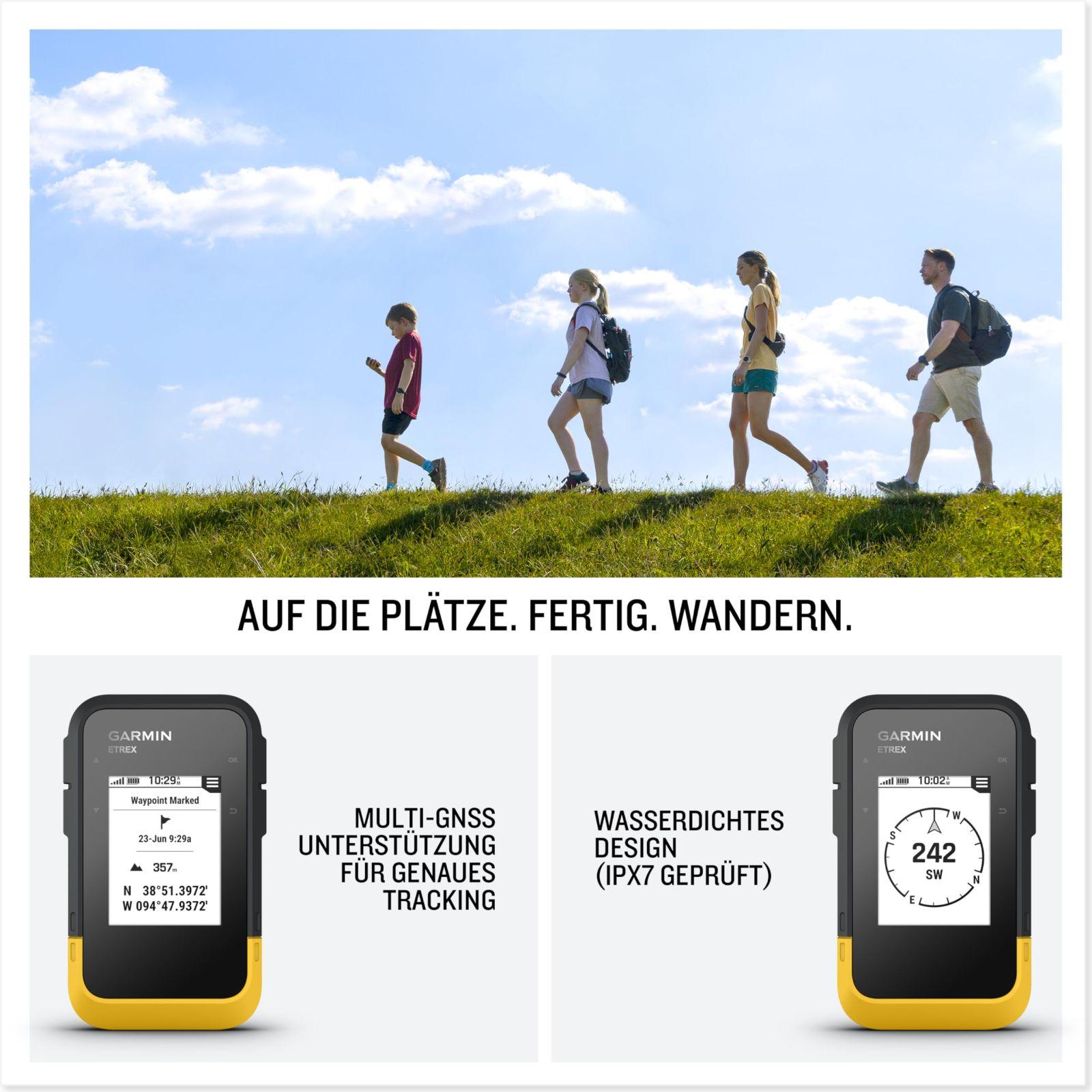 Garmin eTrex SE – vastupidav GPS-väliseiklusnavi 2,2” kõrglahutusega MIP-ekraaniga, üle 7-päevase aku kestvusega, IPX7 veekindlus, digitaalne kompass, ühilduvus Garmin Explore rakendusega – kasutusnäide