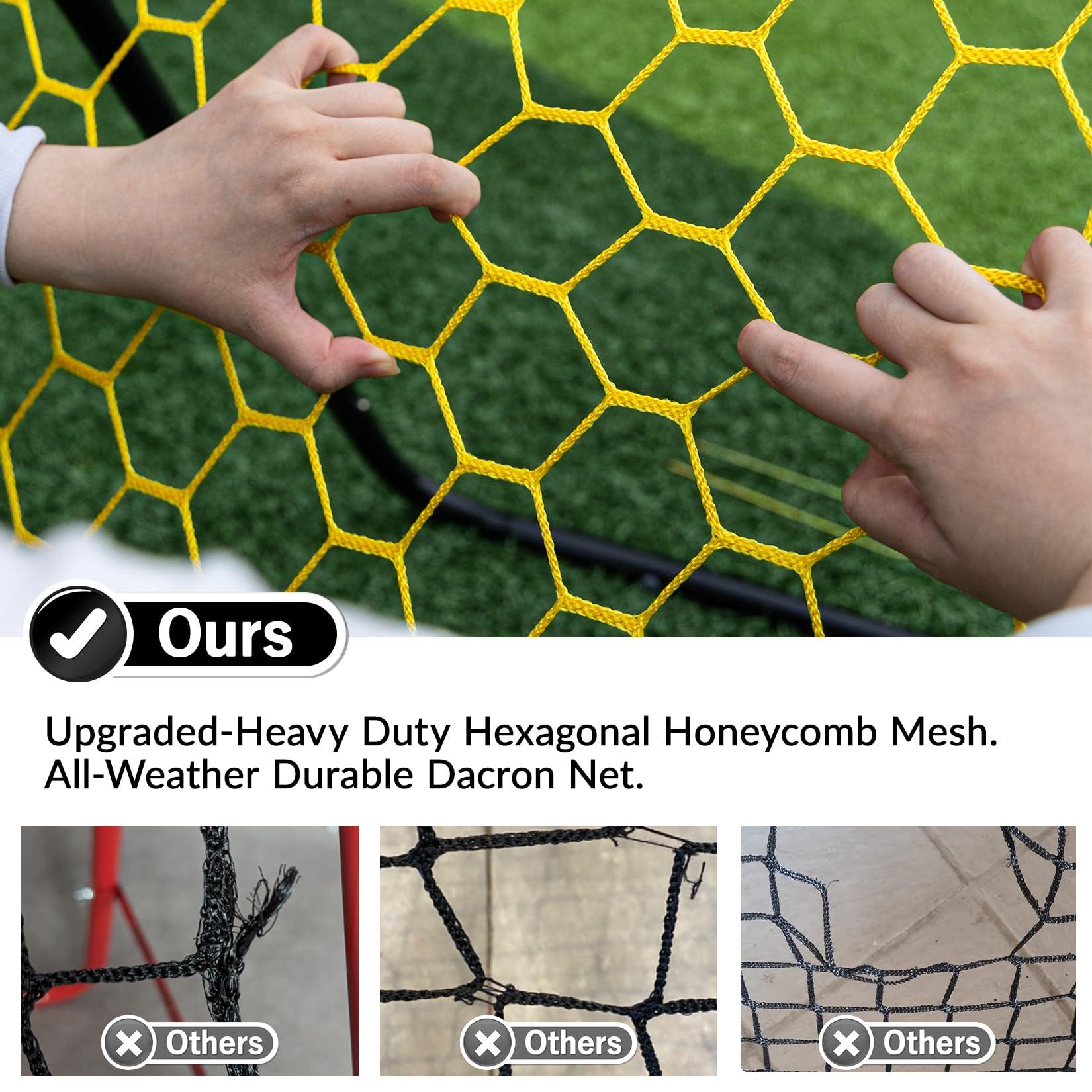 Happy Jump Rebounder-võrk, jalgpalli treeningvõrk (100CMx100CM) – lisavaade