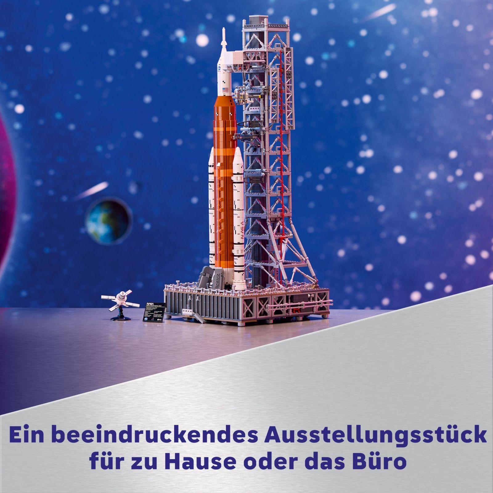 LEGO Icons NASA Artemis stardiplatvorm – Kingitus, dekoratsioon elutuppa või kontorisse, ehituskomplekt täiskasvanutele, Orion kosmosekapsli ja stardilavaga, kollektsioneerimismudel 10341 – pilt 6